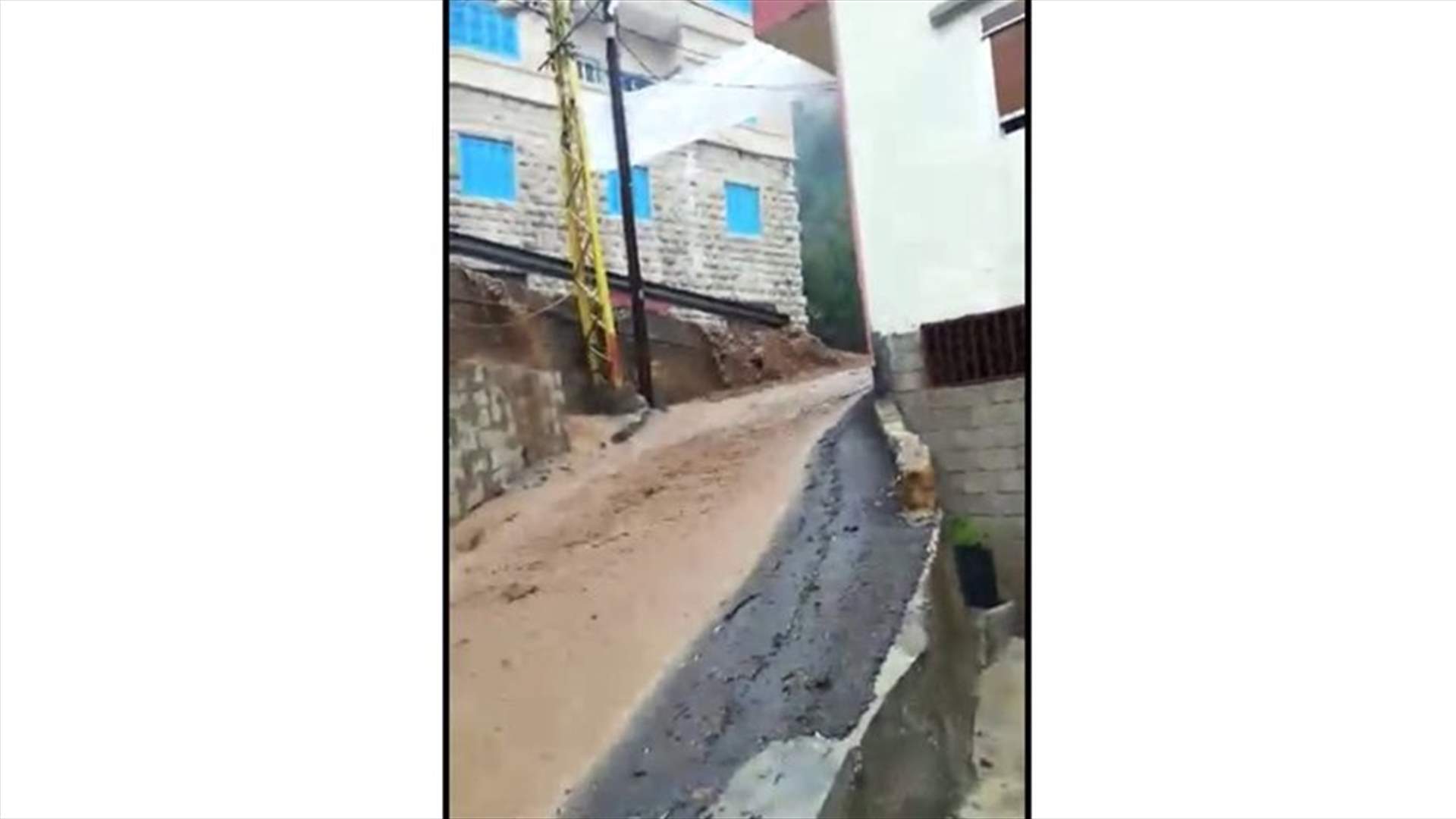 Homes evacuated in Donnieh due to rainfall