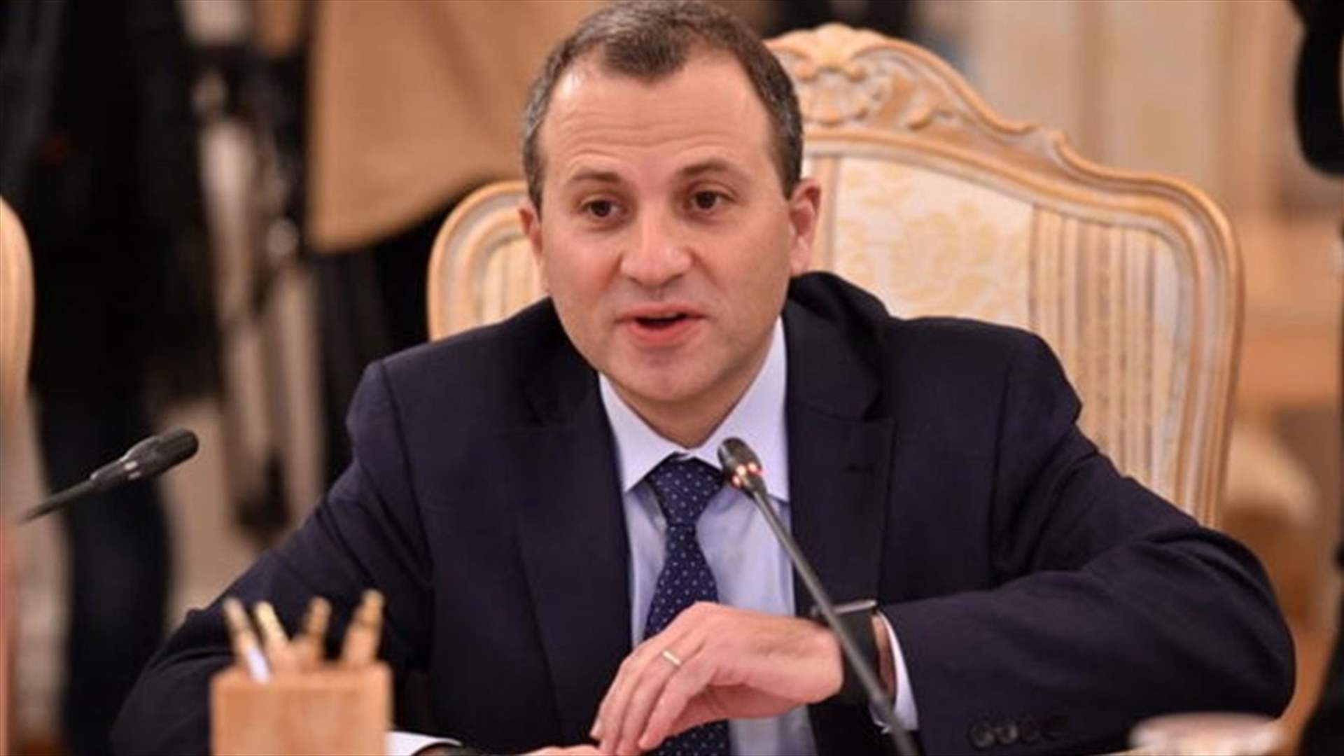 Minister Bassil heads to Cairo
