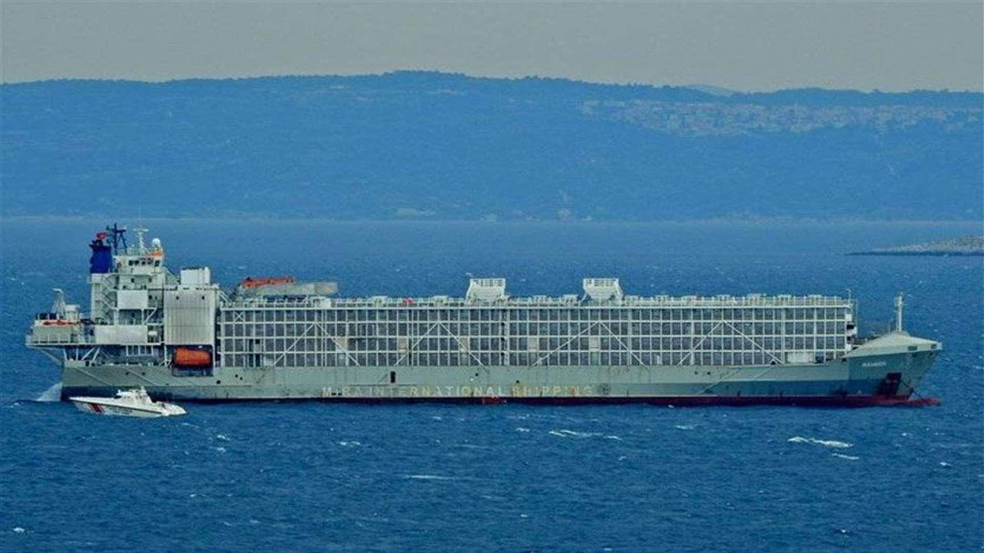 "سفينة محملة بالابقار المشتبه في اصابتهم بالجمرة الخبيثة تتجه الى بيروت"..هذا ما غرده صحافي متخصص في الشؤون التركية