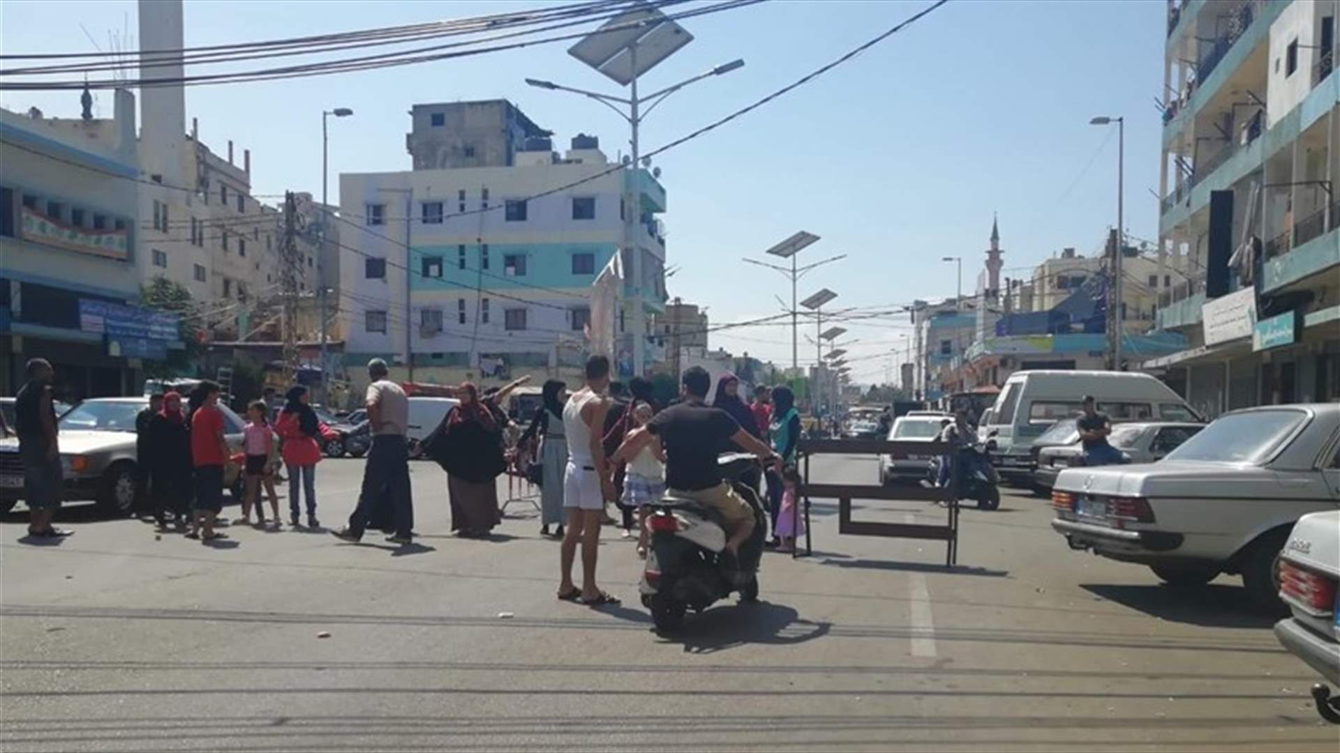 قطع الطريق في التبانة