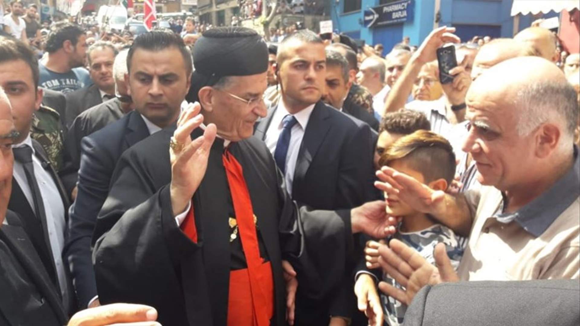 الراعي من برجا: "العائلة اللبنانية المصغرة موجودة هنا"