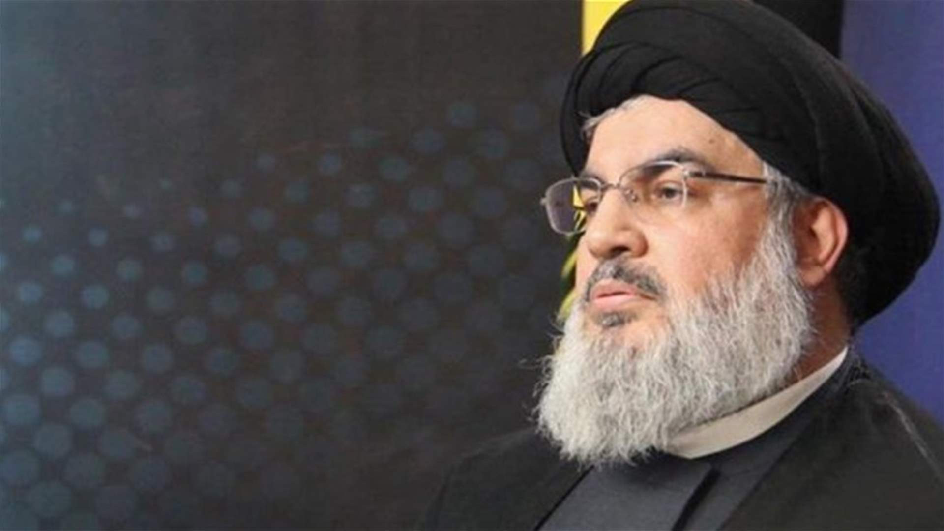 Nasrallah to deliver televised speech on Wednesday
