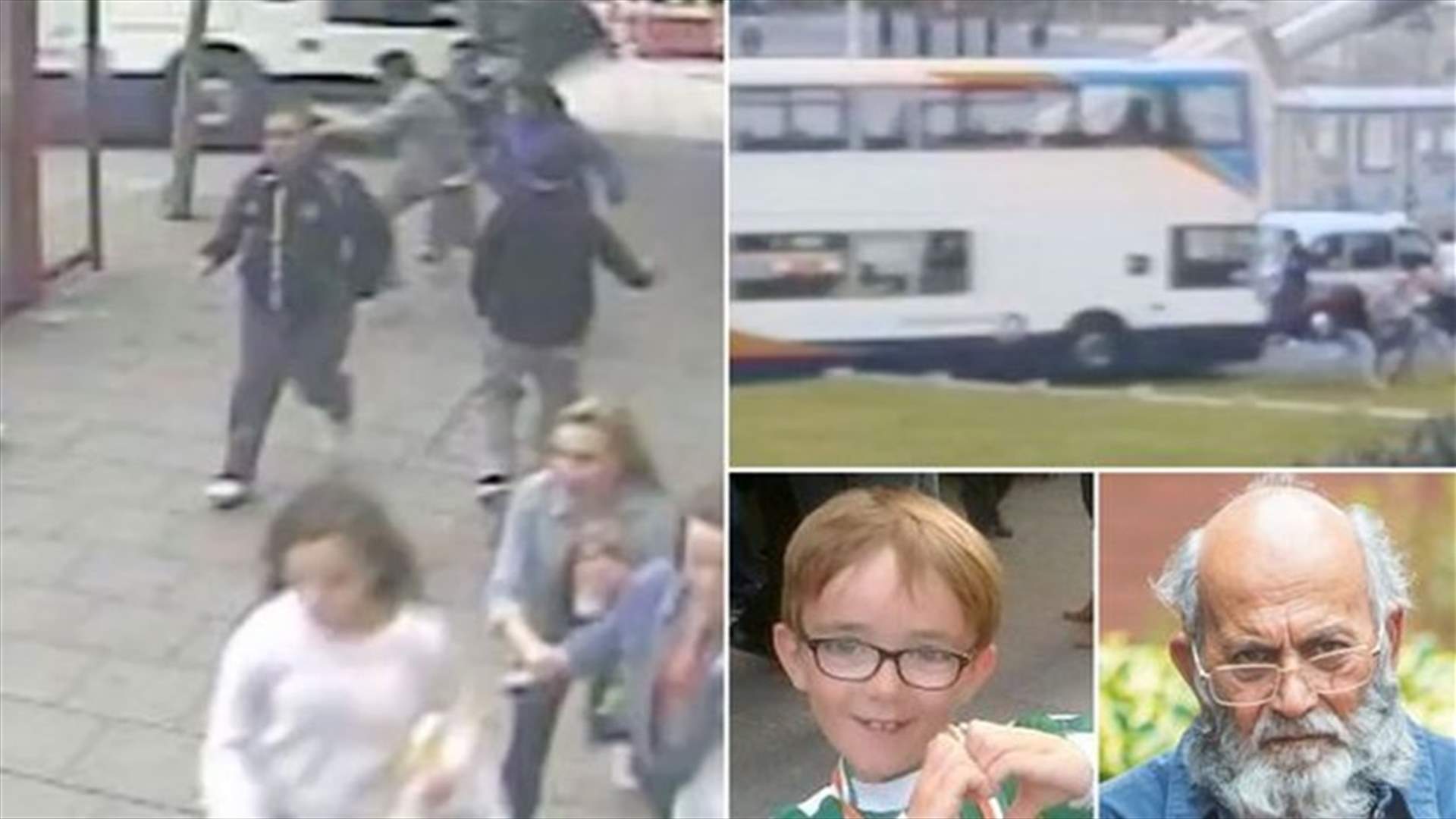 سائق حافلة يعاني من الخرف دهس طفلاً وجدّته (فيديو)