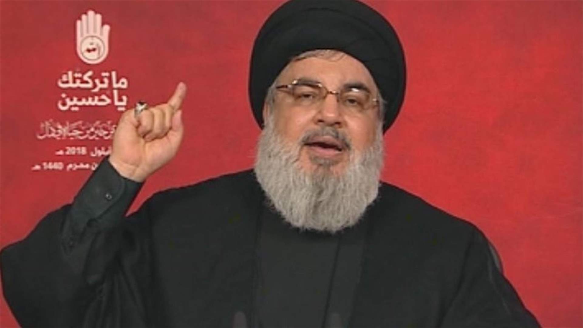 Nasrallah says Hezbollah will stay in Syria, even after settlement in Idlib