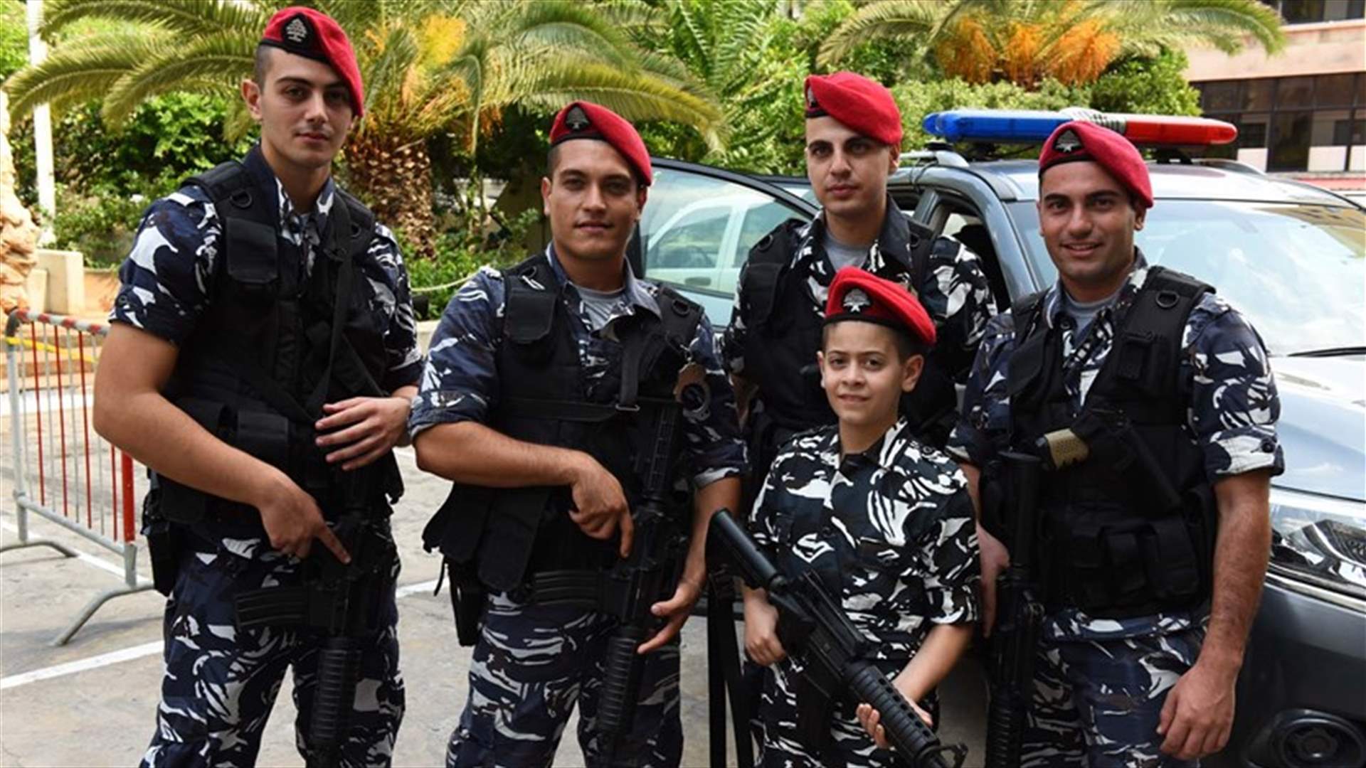 الكسندر تمنّى...فتحقق حلمه مع قوى الامن (صور)