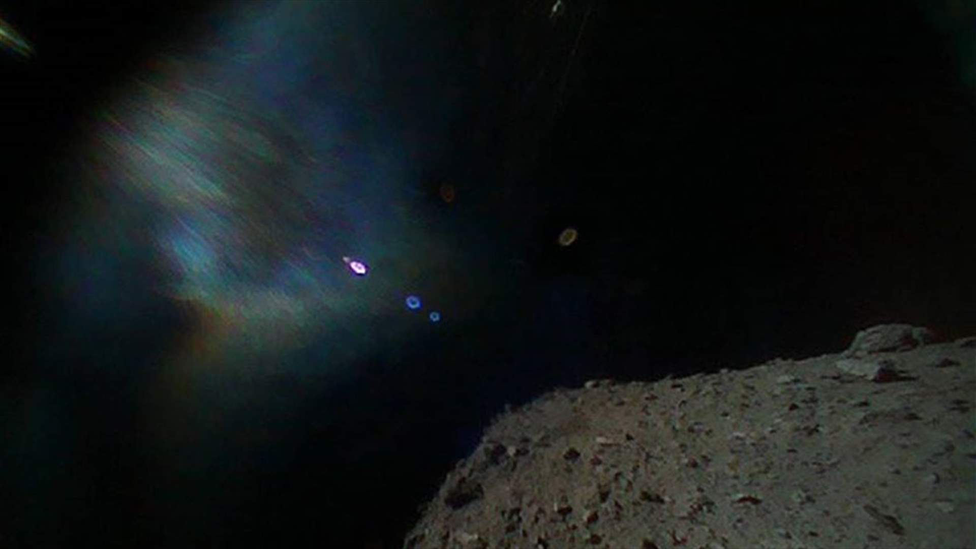 Japan&#39;s Space Rovers Send Pictures Back After First Ever Successful Landing On Asteroid