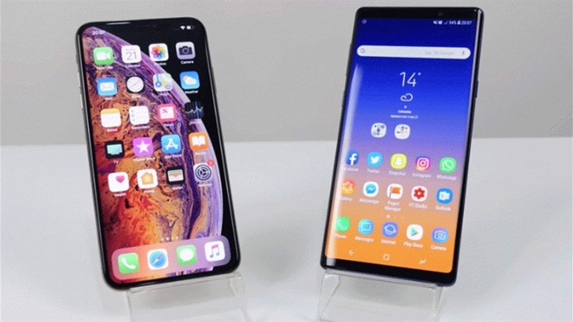 "Note 9" يواجه "آيفون XS Max" في أول اختبار سرعة... أي هاتف انتصر؟