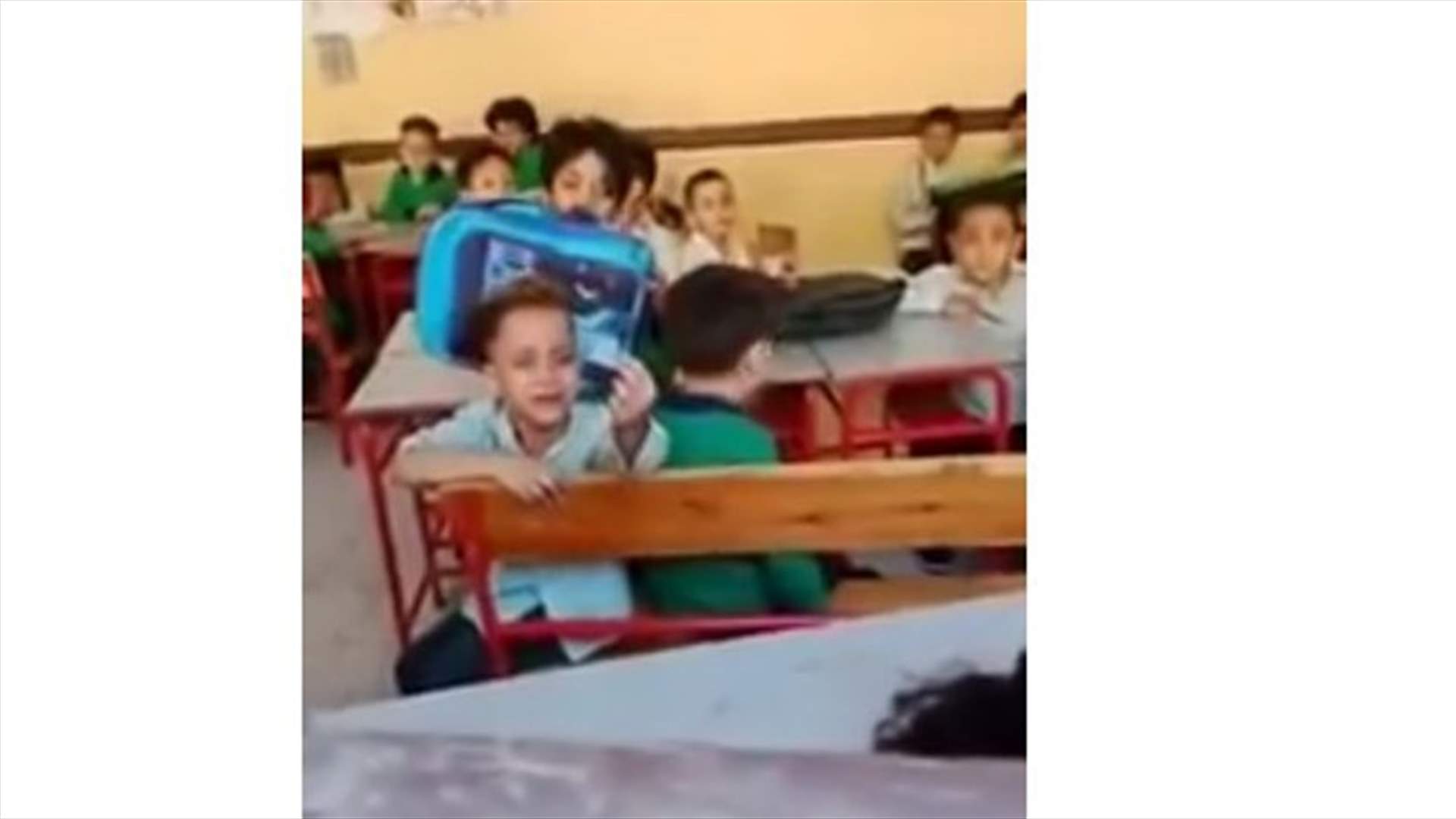 تلميذ مصري يشتكي معلّمته بحرقة:" أريد أن أنام ربع ساعة فقط"