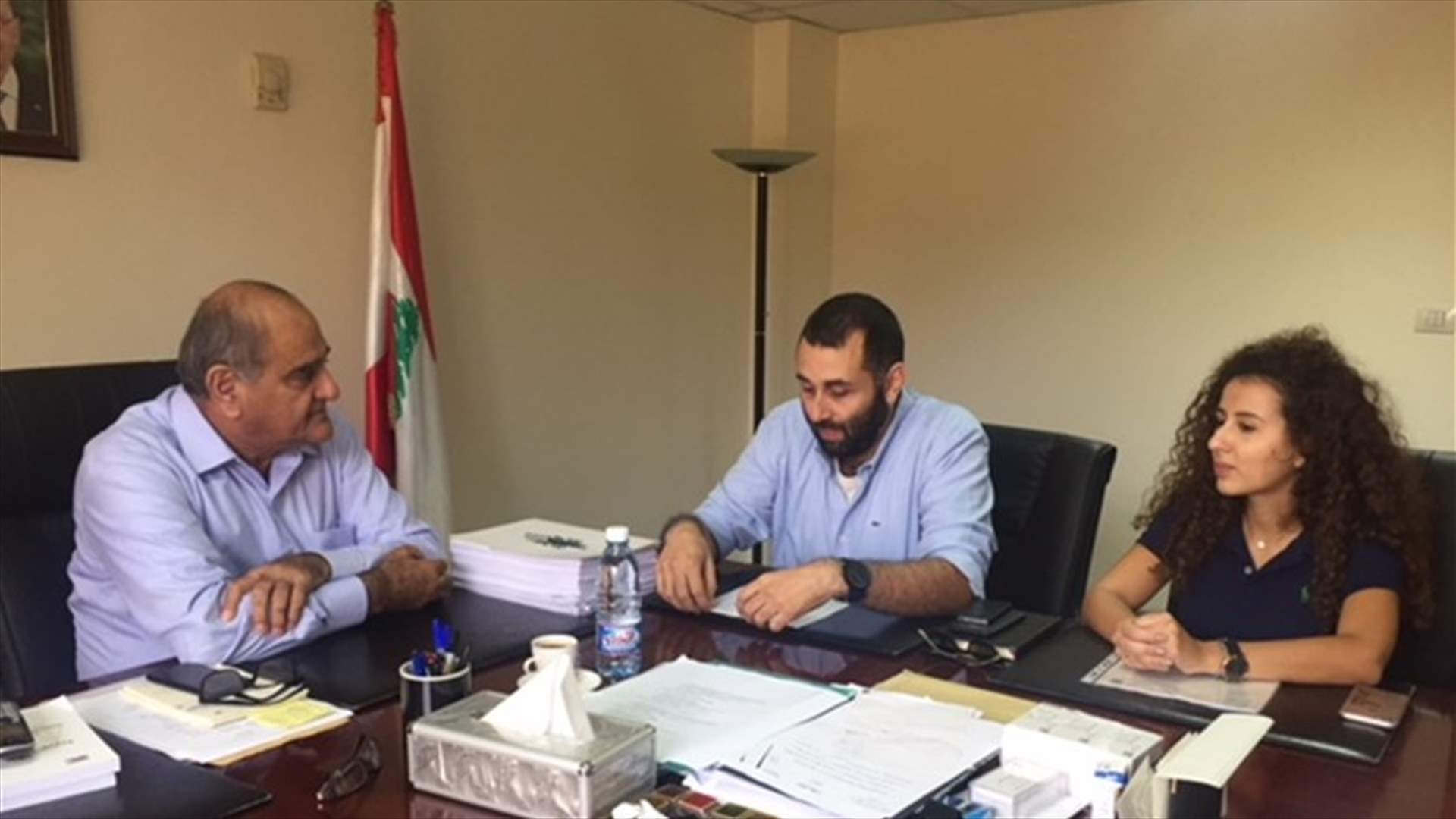 وفد من جمعية أركنسيال زار وزير البيئة: لضرورة تعقيم النفايات الطبية الخطرة