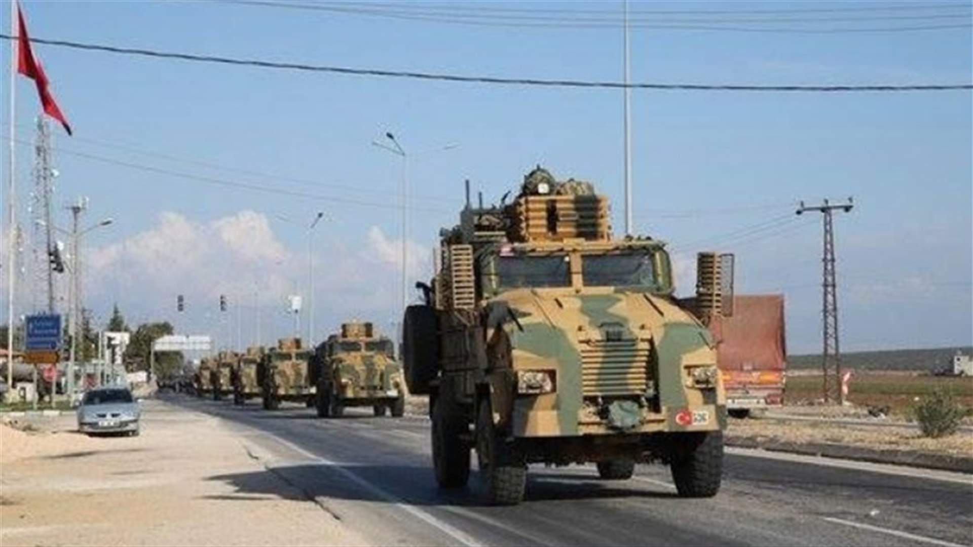 دخول رتل عسكري تركي جديد الى شمال غربي سوريا
