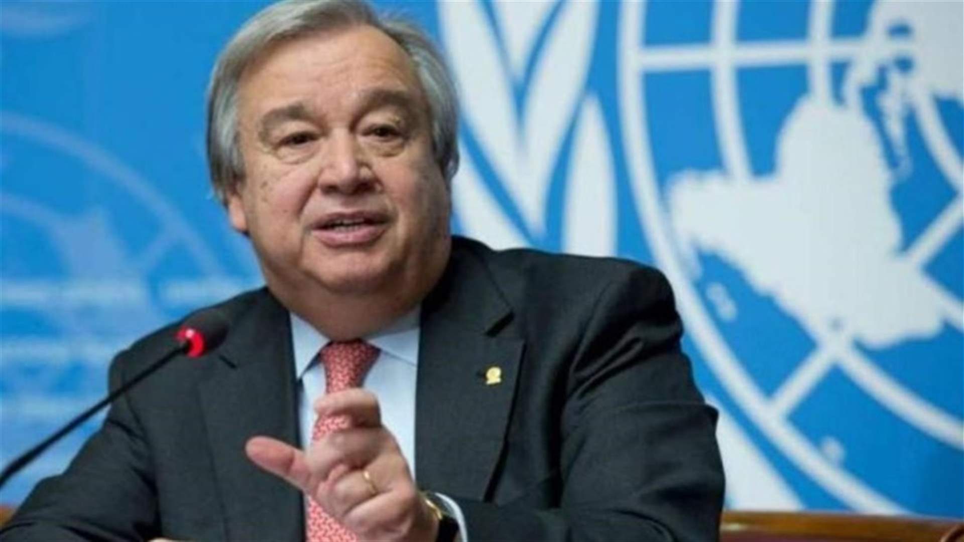 غوتيريش يطلب تمديد مهمة البعثة الأممية في الصحراء الغربية
