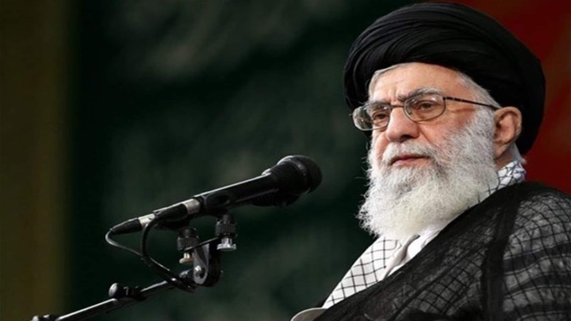 خامنئي: إيران ستصفع أميركا وستهزمها بهزيمة العقوبات