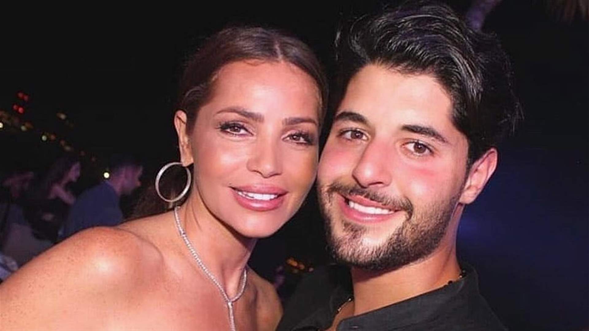 ابن راغب علامة يمنع والدته عن الرقص... ووالده يدعمه (فيديو)