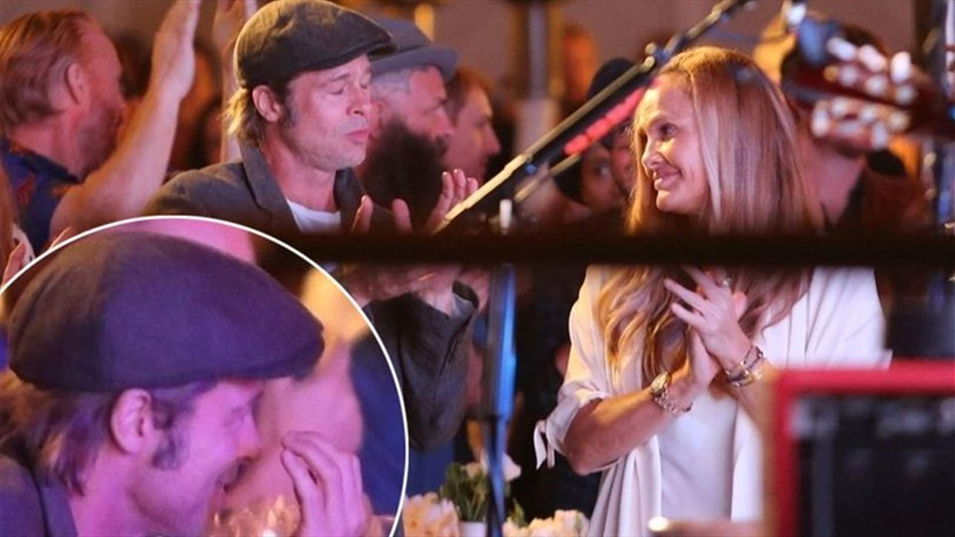 براد بيت مع معالجته النفسية في لقاء غريب... ما الذي جعمهما؟ (صور)