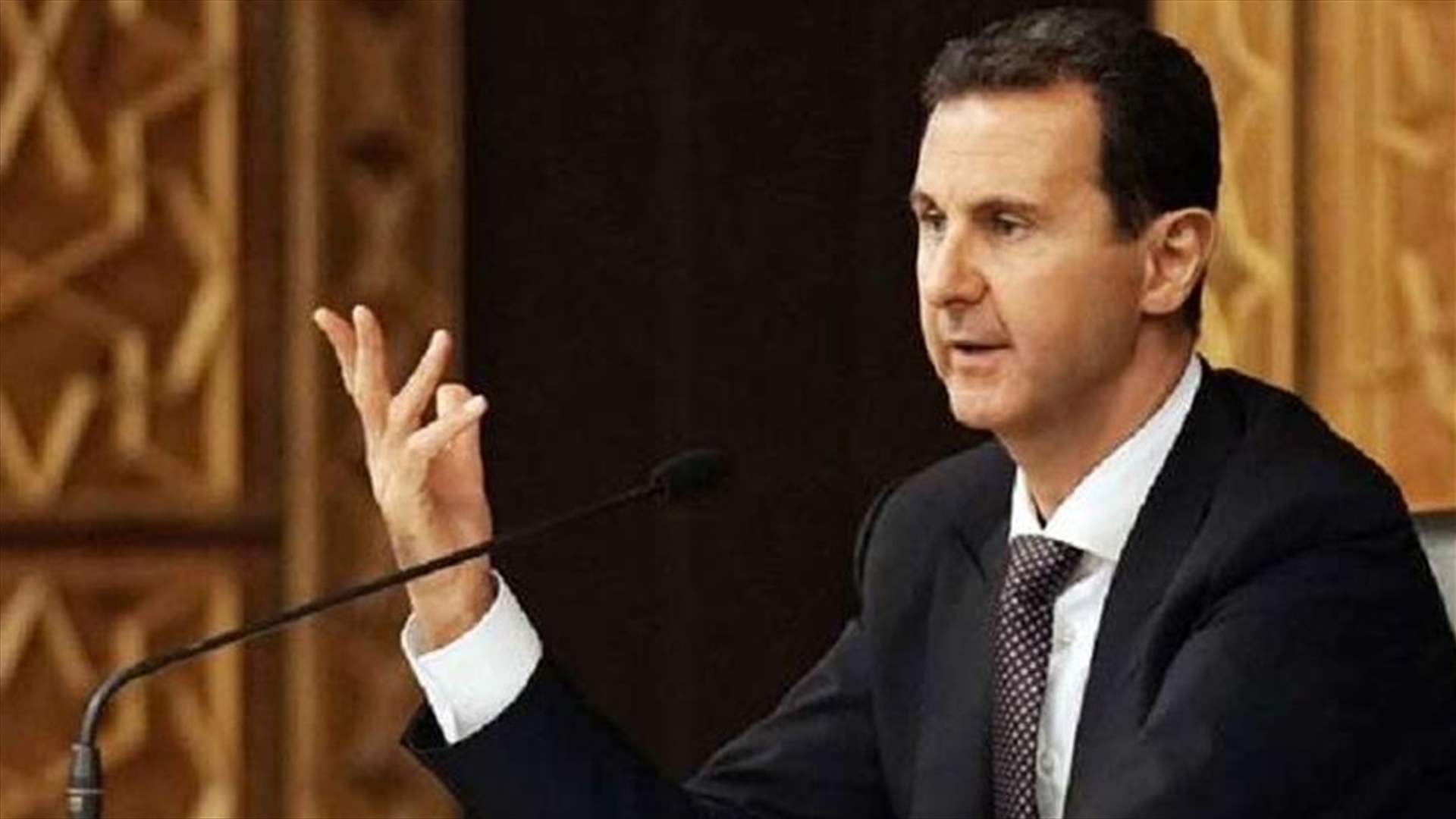 الأسد: اتّفاق إدلب "إجراء موقت" والمحافظة ستعود إلى كنف الدولة
