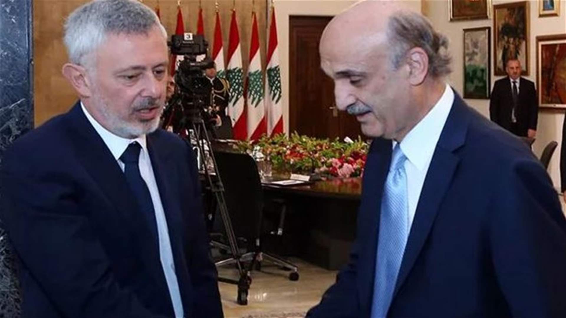 هل اقترب موعد لقاء جعجع وفرنجية؟