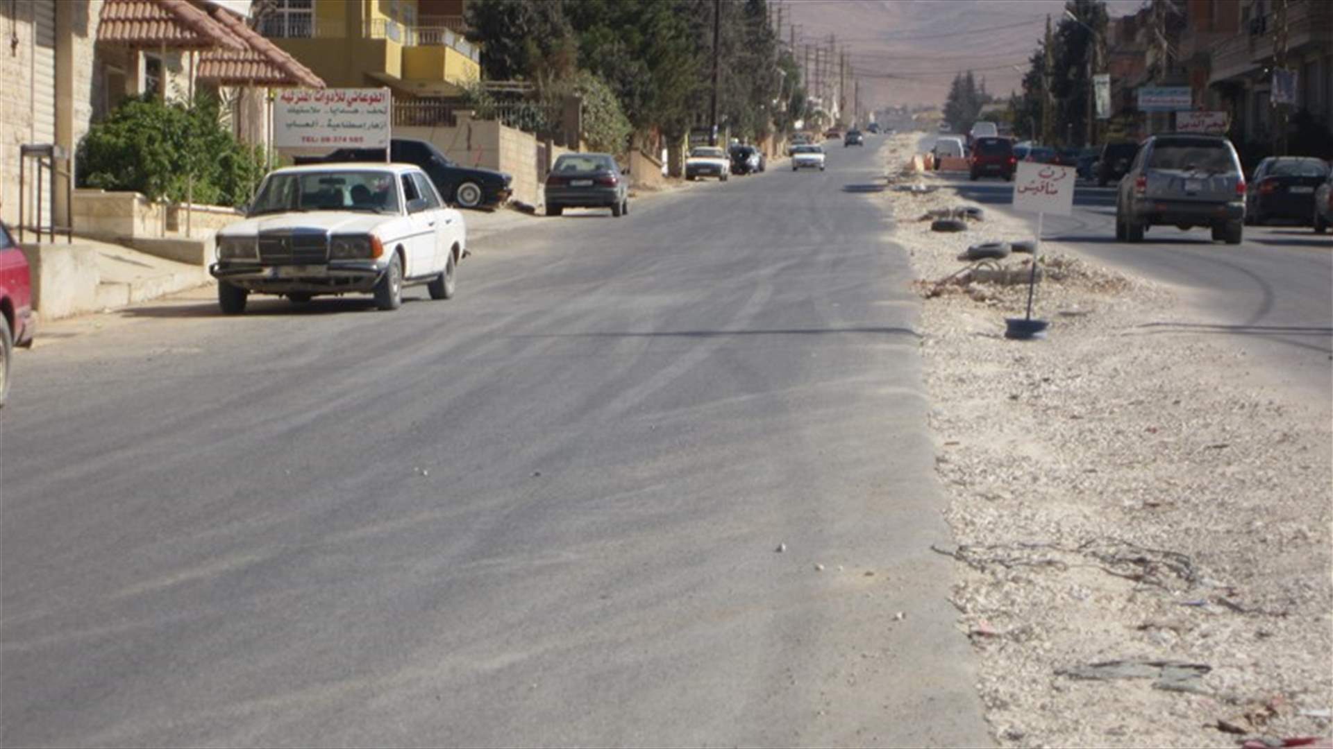 انفجار خزان مازوت في عين بورضاي - بعلبك (صورة)