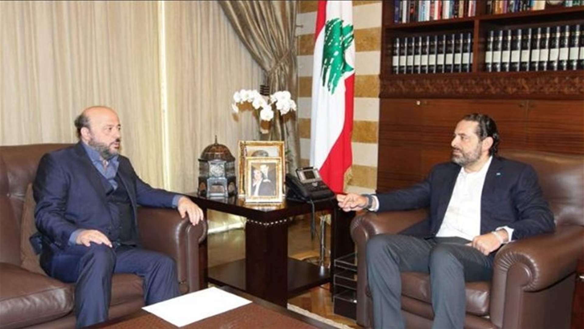 لقاء بين رياشي والحريري...