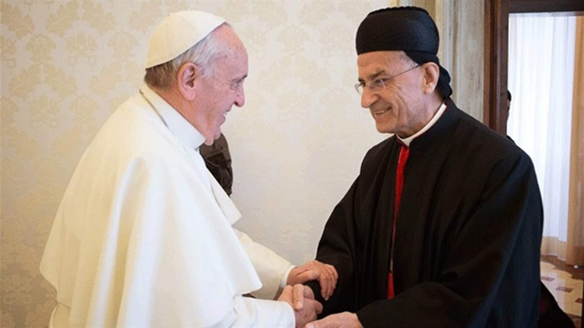 البابا التقى البطريرك