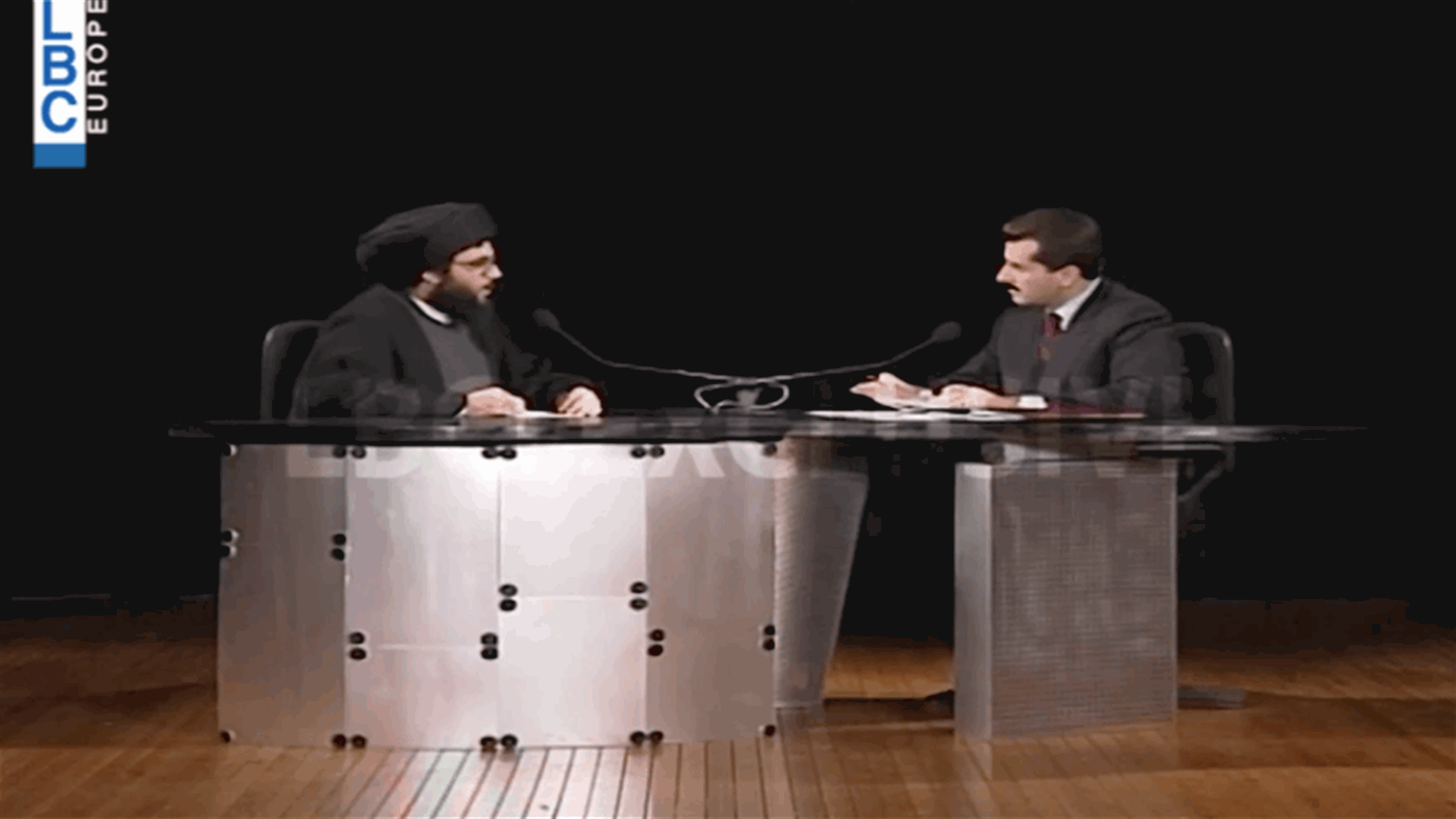 First interview of Hezbollah chief Nasrallah on LBCI in 1995