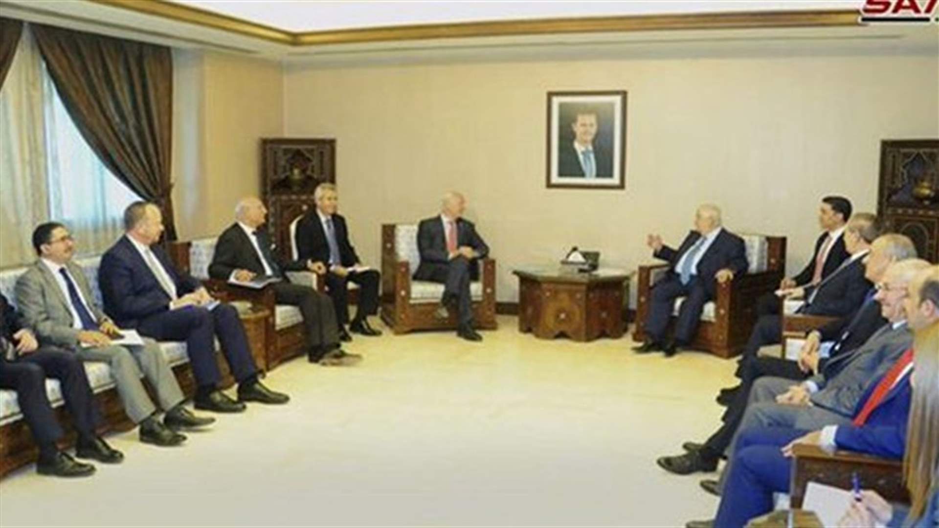 Syria FM to UN envoy: Constitution is "sovereign matter"