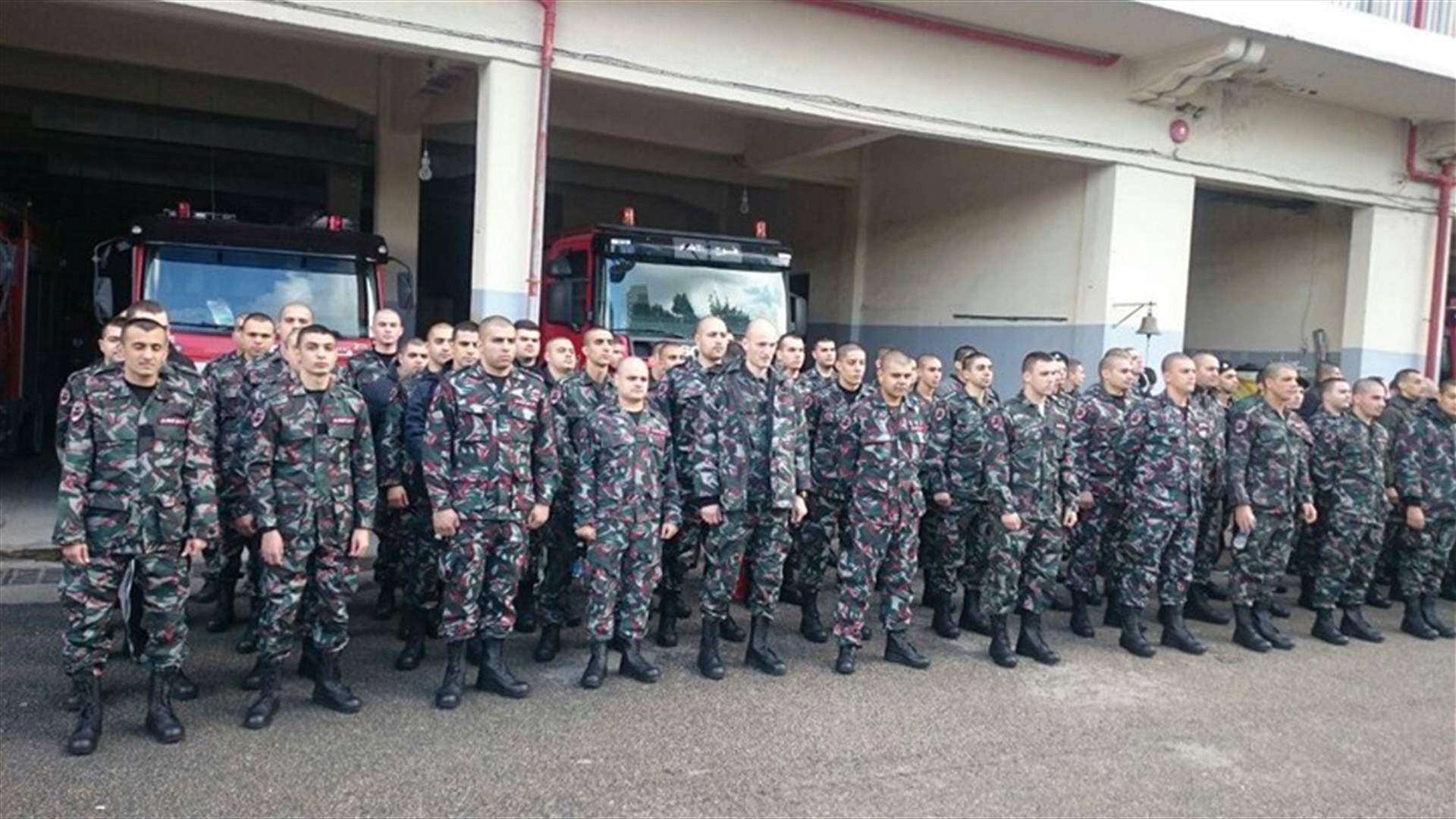 فوج إطفاء بيروت أعلن جهوزيته لمواجهة تداعيات المنخفض الجوي المرتقب