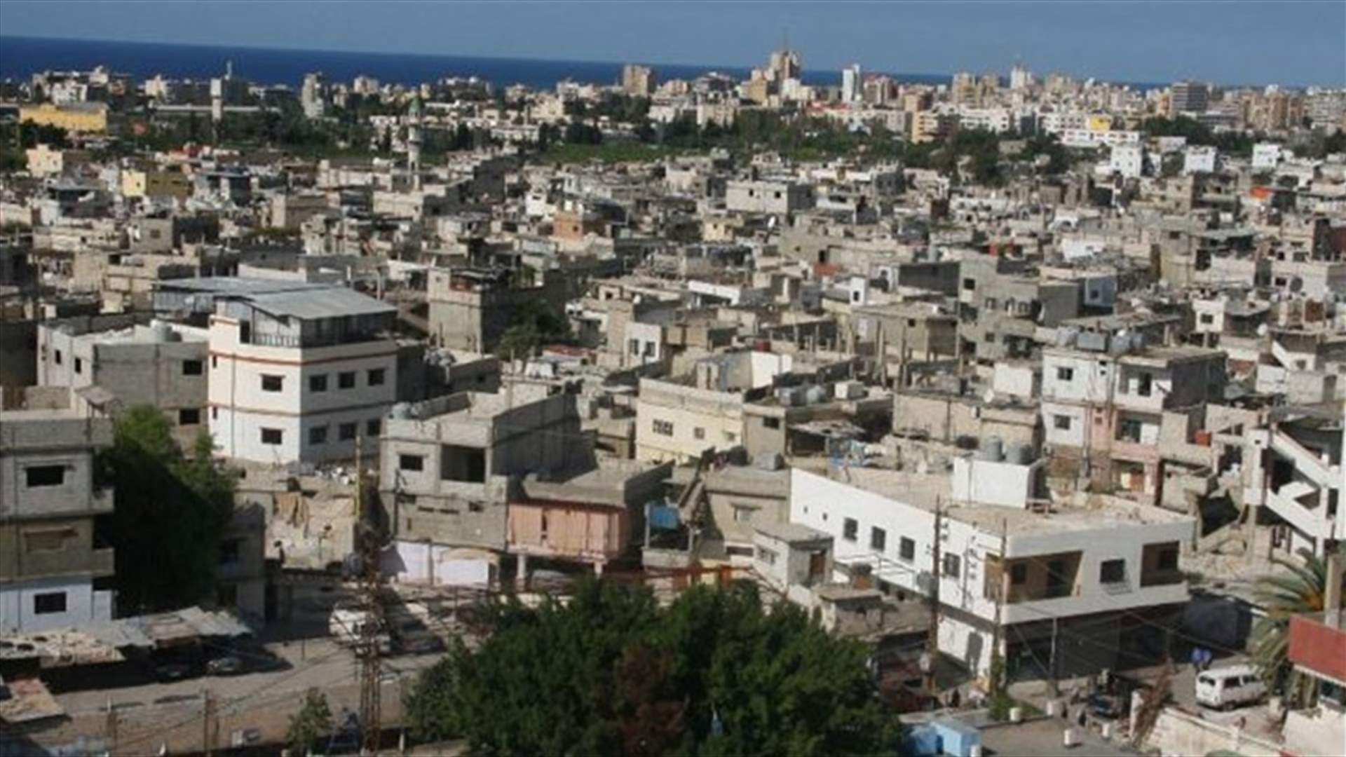 هذا هو الوضع في مخيم المية ومية صباحا