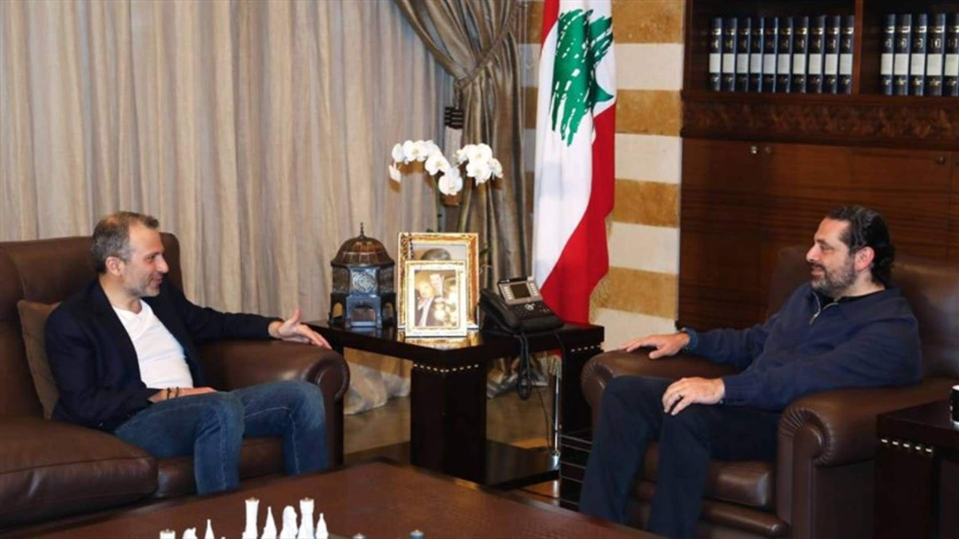 باسيل في بيت الوسط... ماذا أبلغه الحريري؟