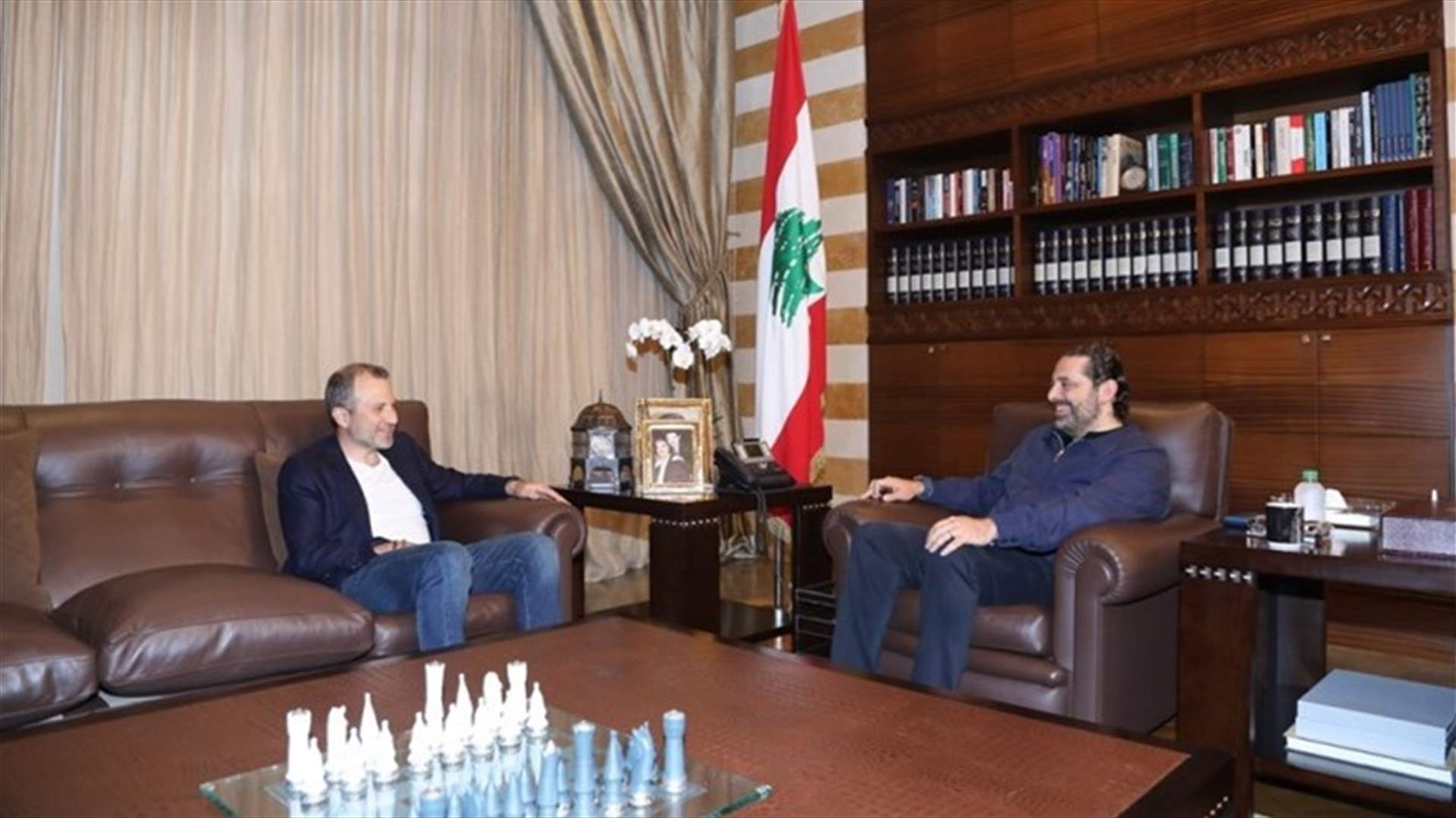 هل تطرق لقاء الحريري-باسيل الى مسألة تبديل المذاهب في توزيع الحقائب؟