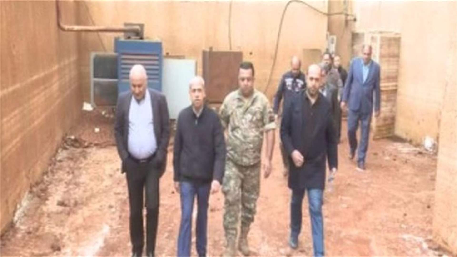 Kheir in Zahle to inspect floods damages