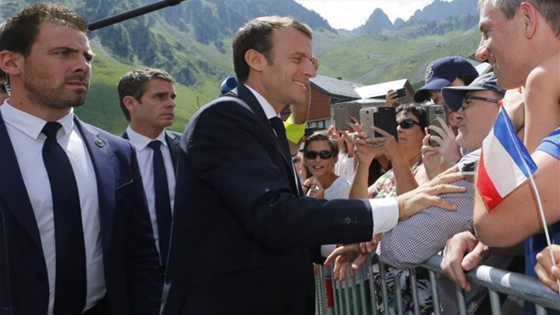 France arrests six over plot to attack Macron -official
