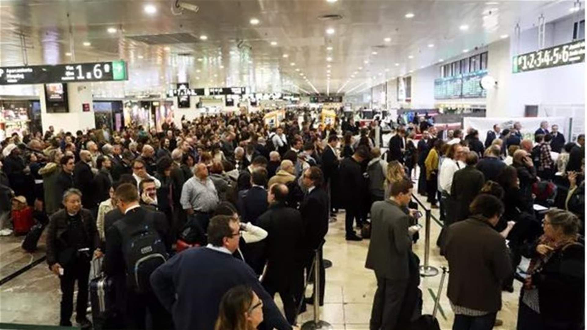إنذارات أمنية تعطل حركة القطارات بمحطات في مدريد وبرشلونة