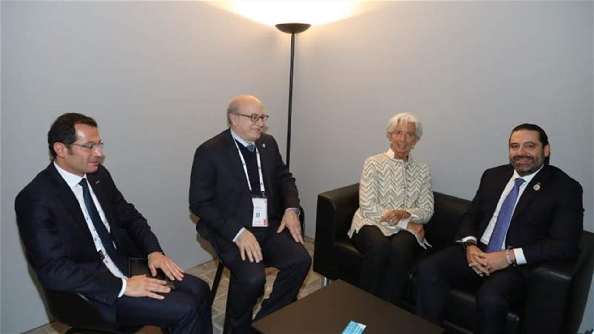 Hariri partakes in opening session of Paris Peace Forum