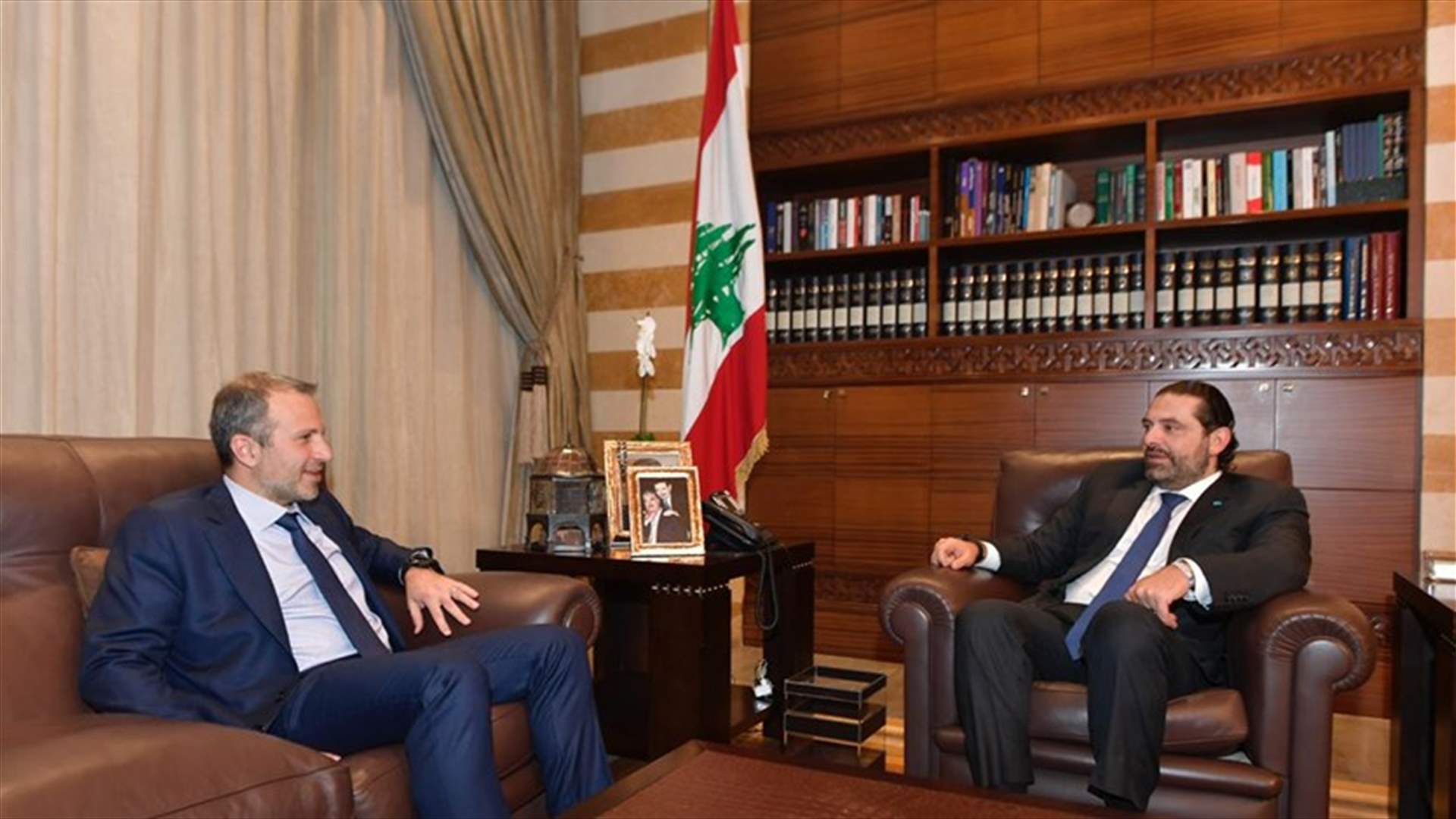 ملف تشكيل الحكومة بين الحريري وباسيل