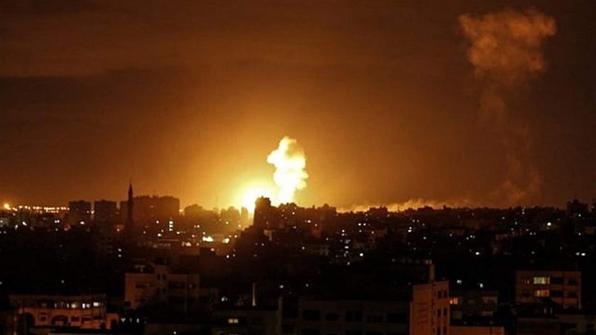 Israel bombs Hamas TV station in Gaza after warning shots
