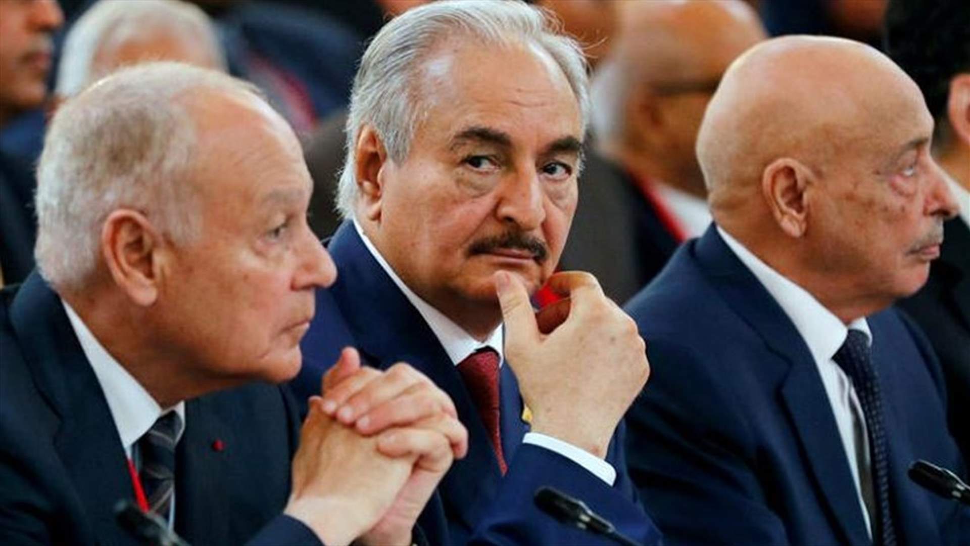 القائد العسكري الليبي حفتر يصل الى إيطاليا للمشاركة بقمة باليرمو