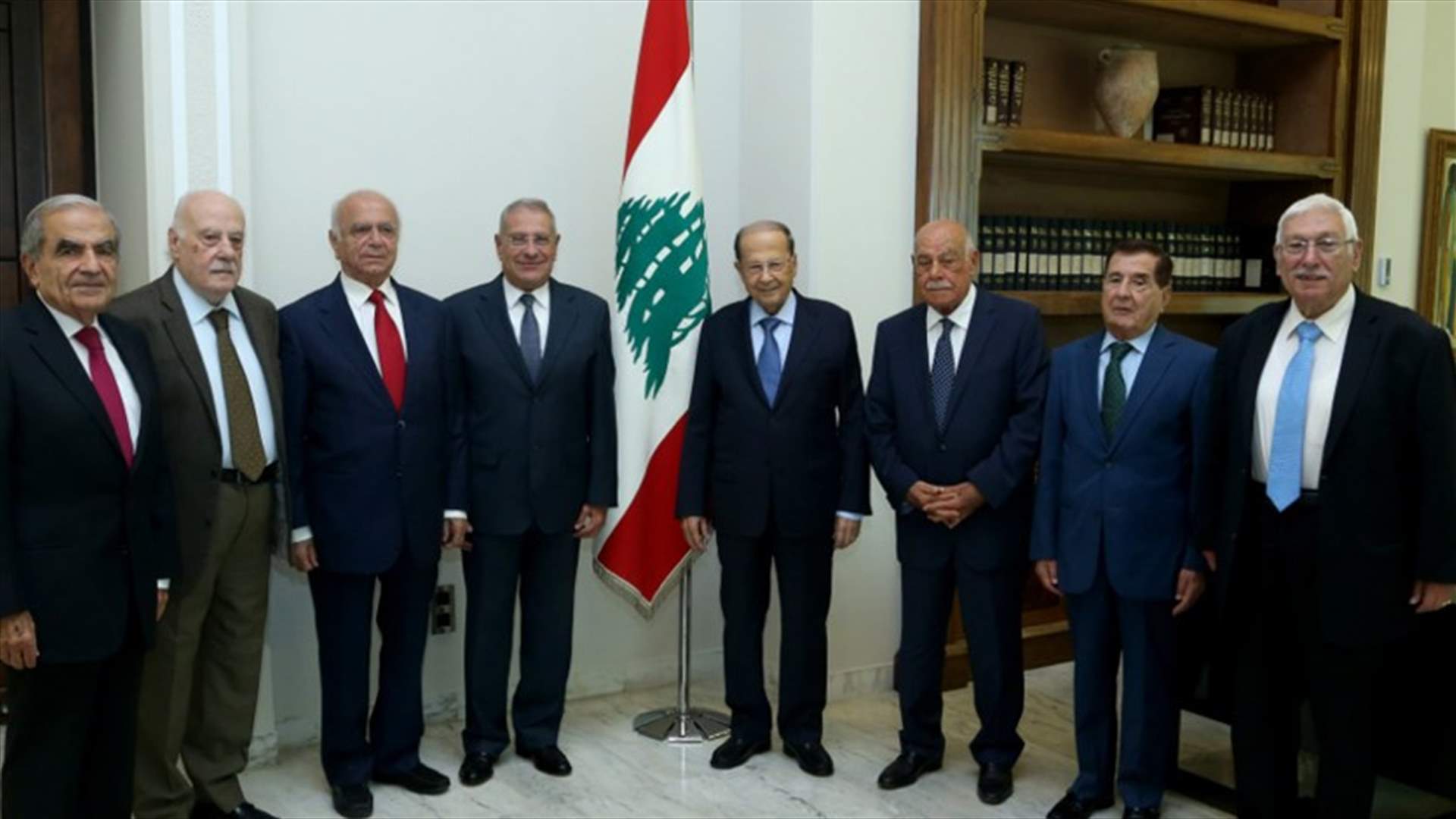 عون لقدامى القضاة: لبنان استعاد استقلالية قراره