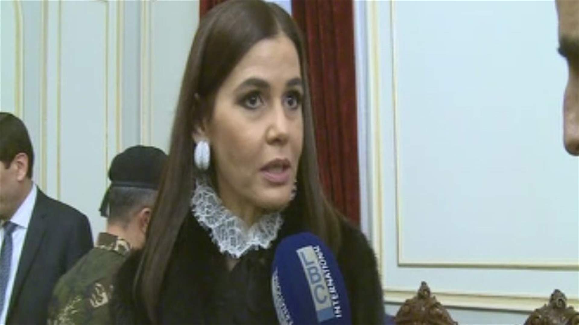 MP Sethrida Geagea says today’s reconciliation gives hope to the Lebanese