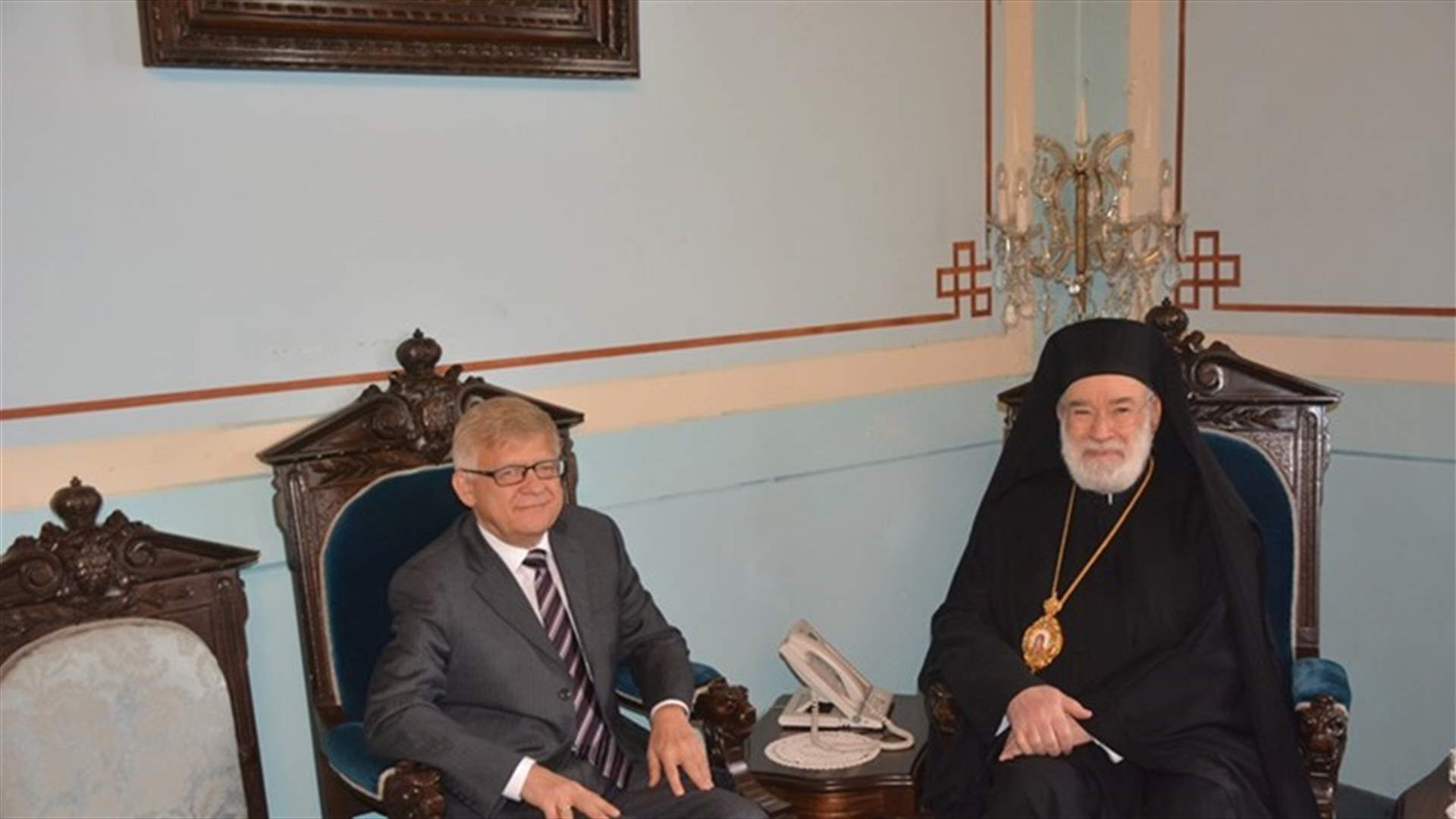 زاسبكين زار عوده: نريد الحفاظ على وحدة العالم الأرثوذكسي خاليا من الإشكالات
