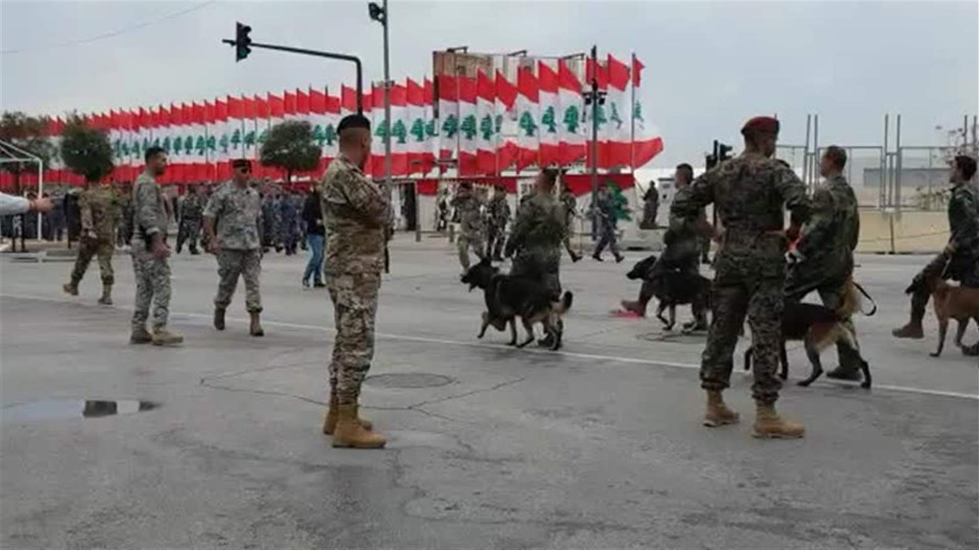 الجيش يعدّل مواعيد تدريبات عيد الاستقلال