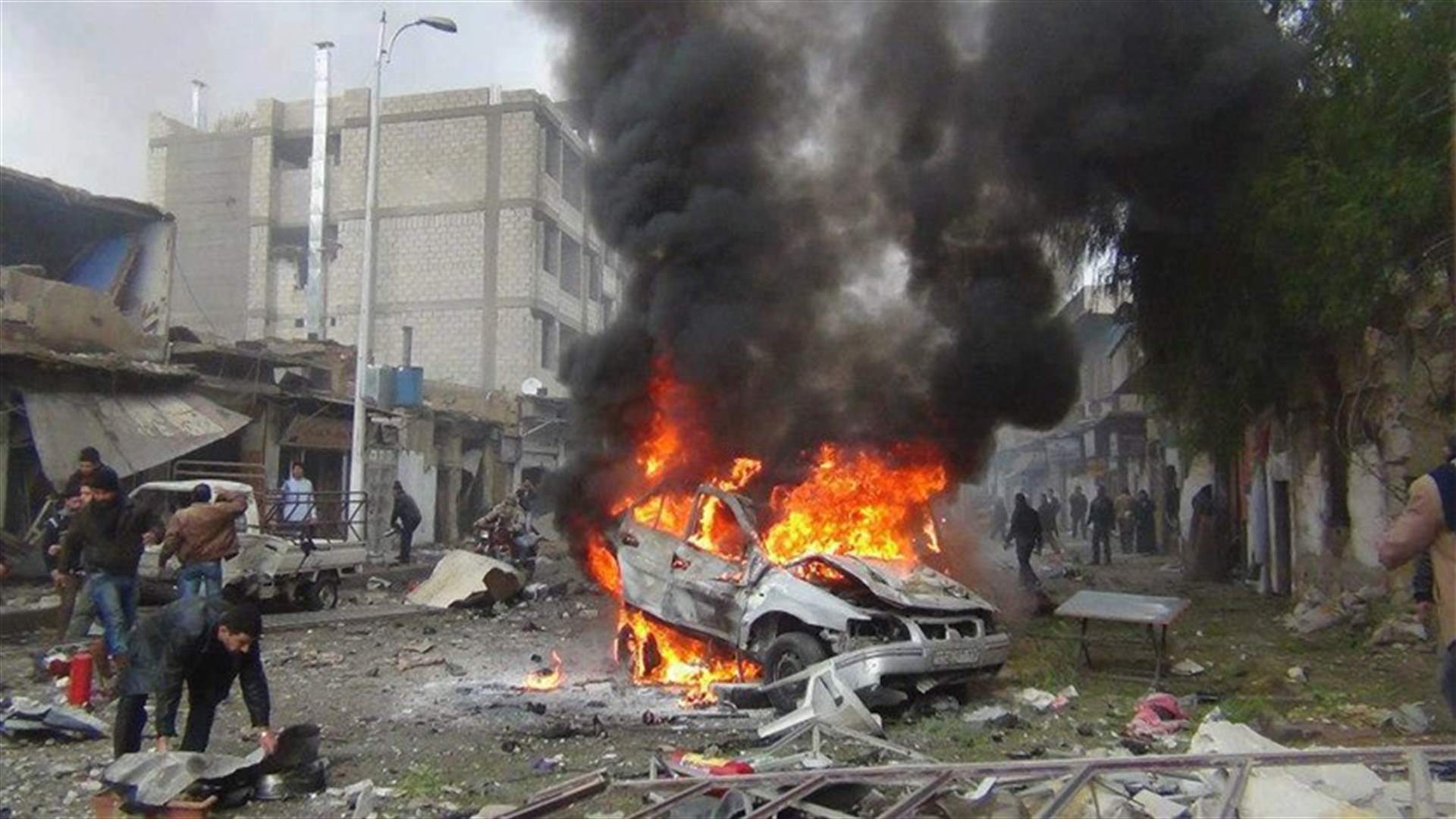 خمسة قتلى بانفجار سيارة شمال بغداد