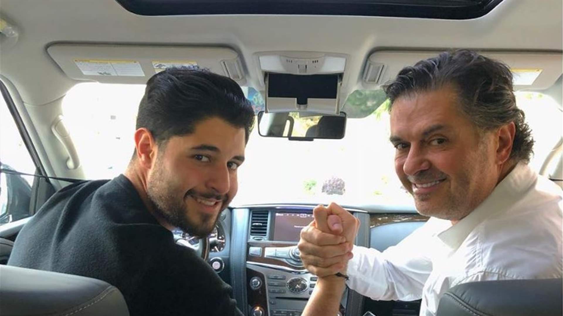 خالد وراغب علامة يمارسان الرياضة سوياً... لقطات للعلاقة المميزة بين الأب وابنه