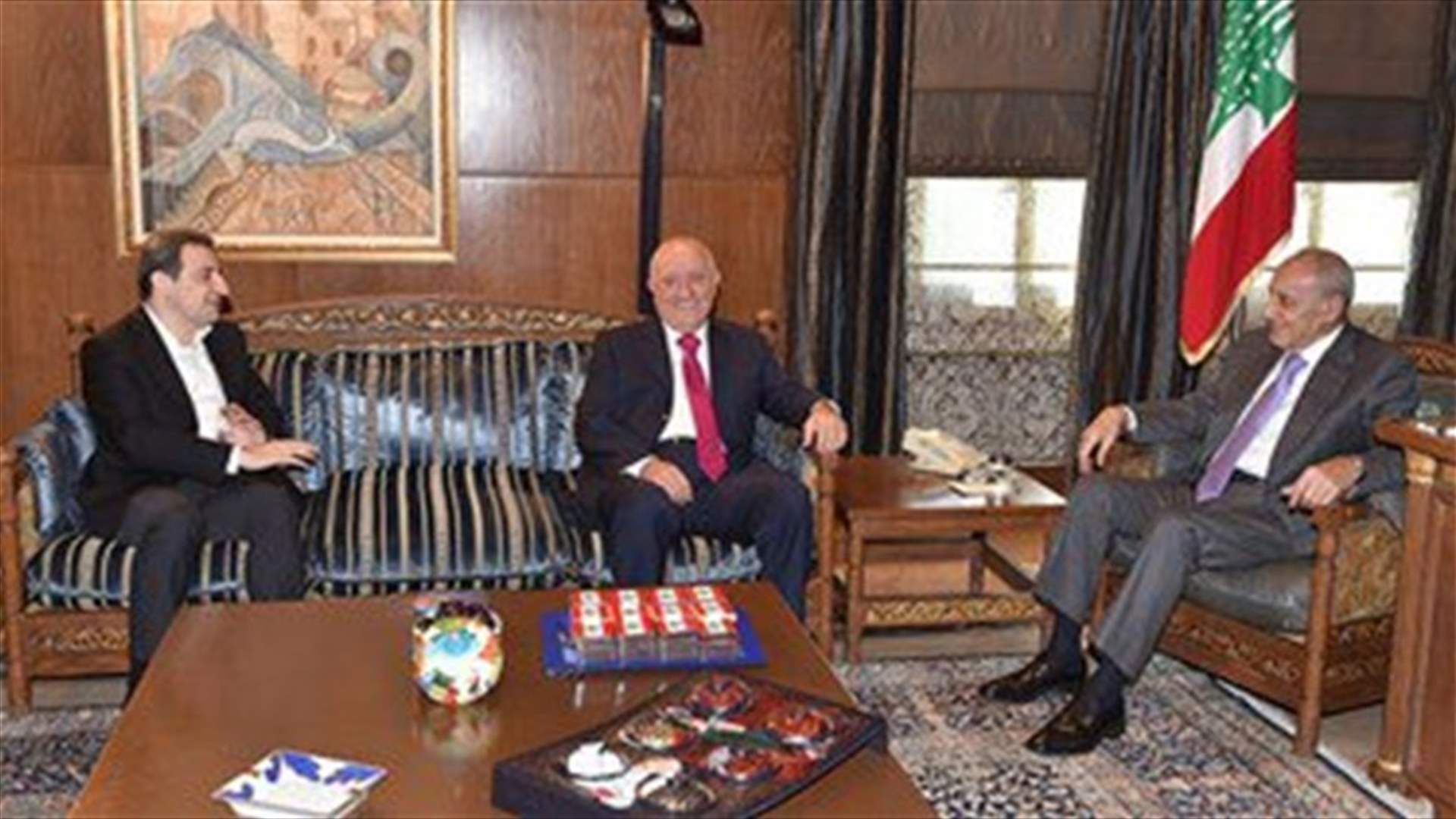Cabinet formation focus of Berri meeting with Abou Faour, Al-Aridi