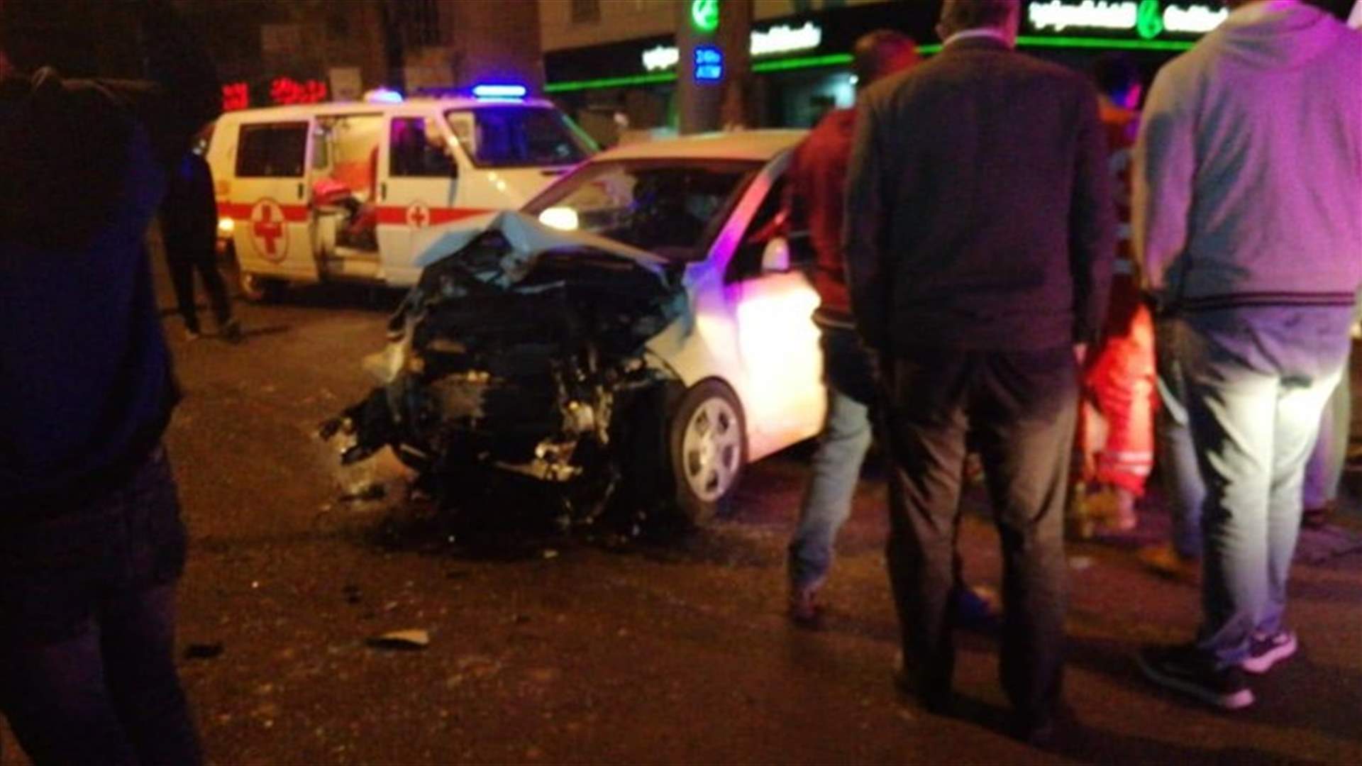 جريحان بحادث سير في اميون
