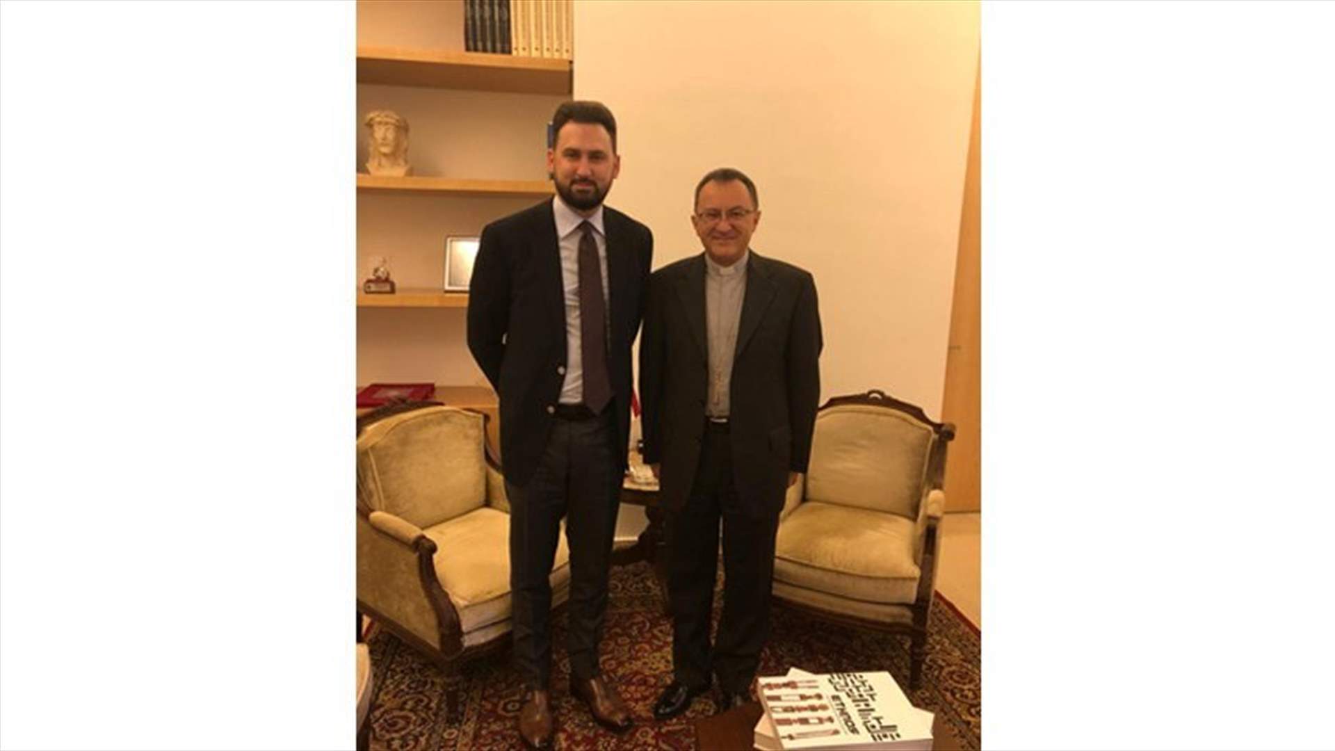 MP Jumblatt visits Apostolic Nuncio to Lebanon
