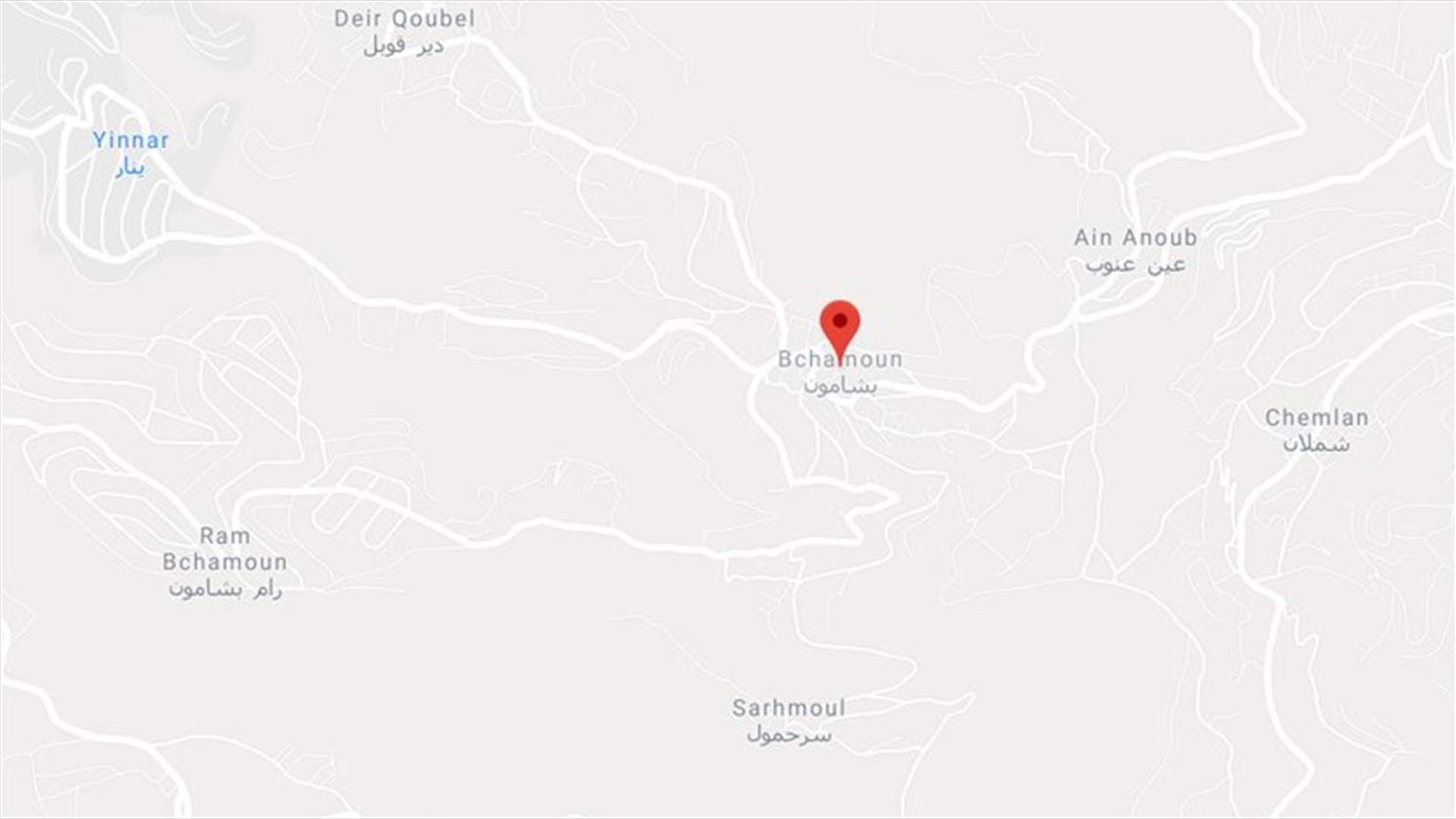 مختار بشامون جثة في مدافن البلدة