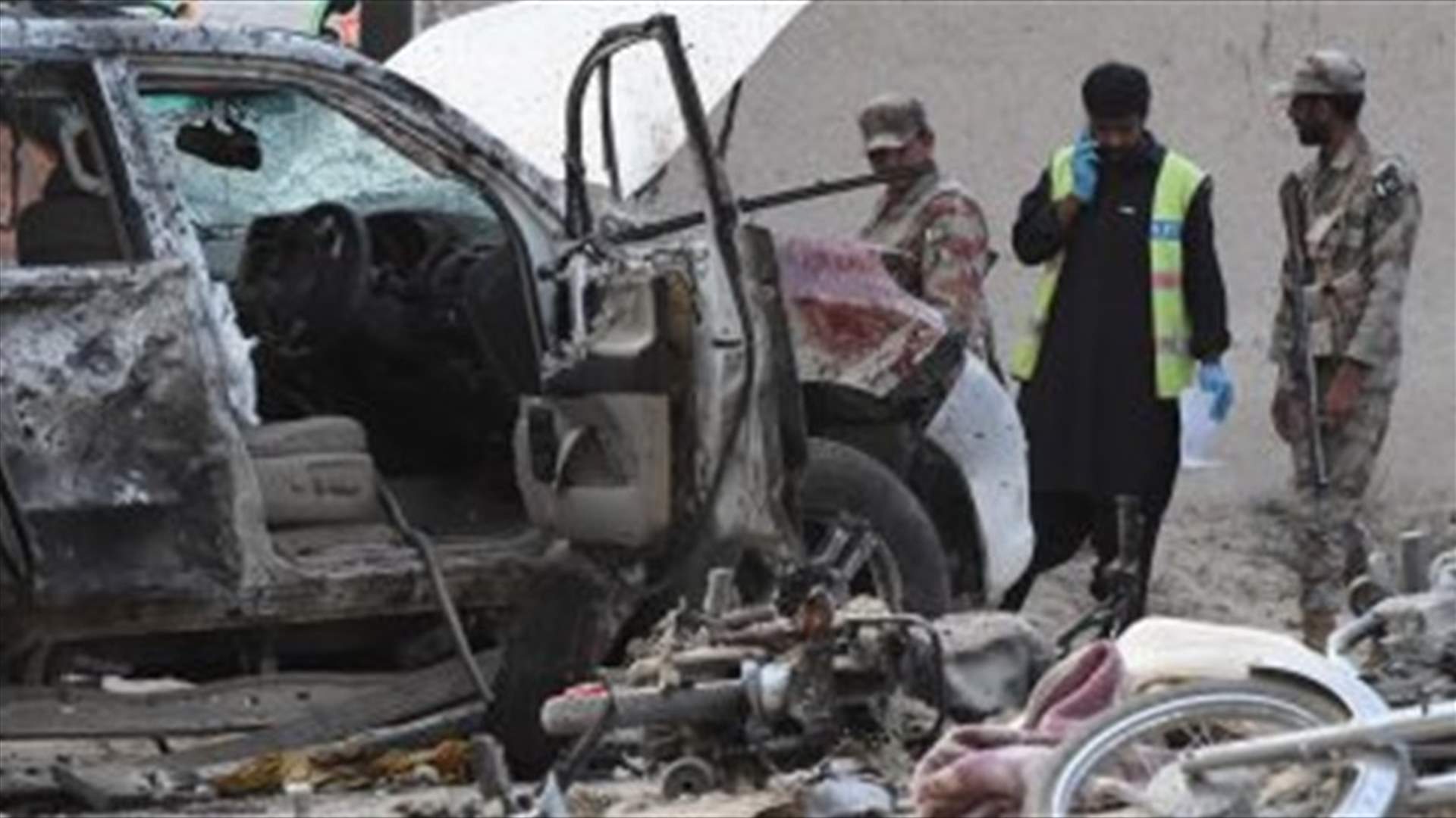 ارتفاع محصلة ضحايا التفجير في باكستان