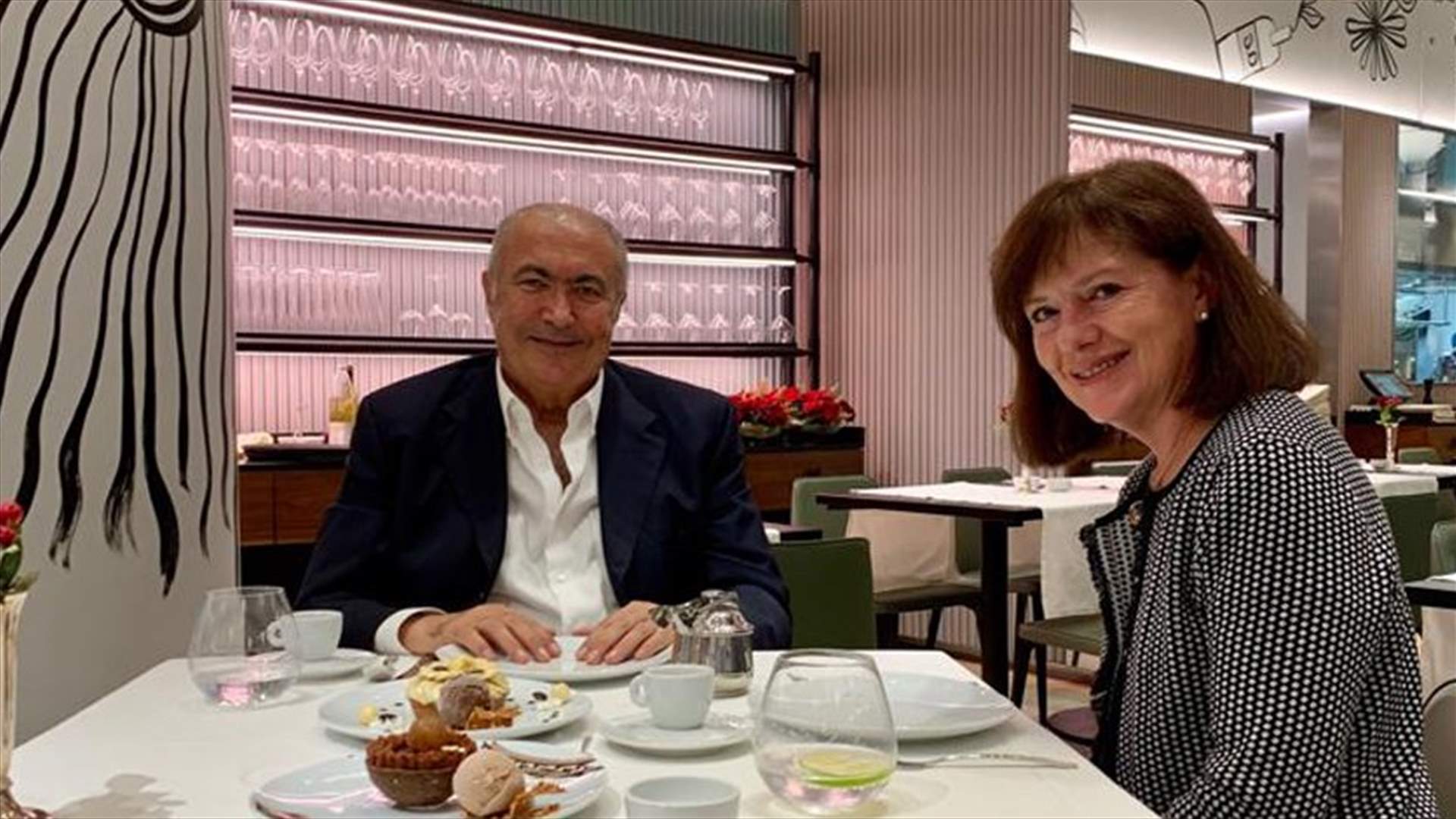 مخزومي التقى السفيرة الأميركية: دعوت إلى مواصلة الدعم لتعزيز استقرار لبنان