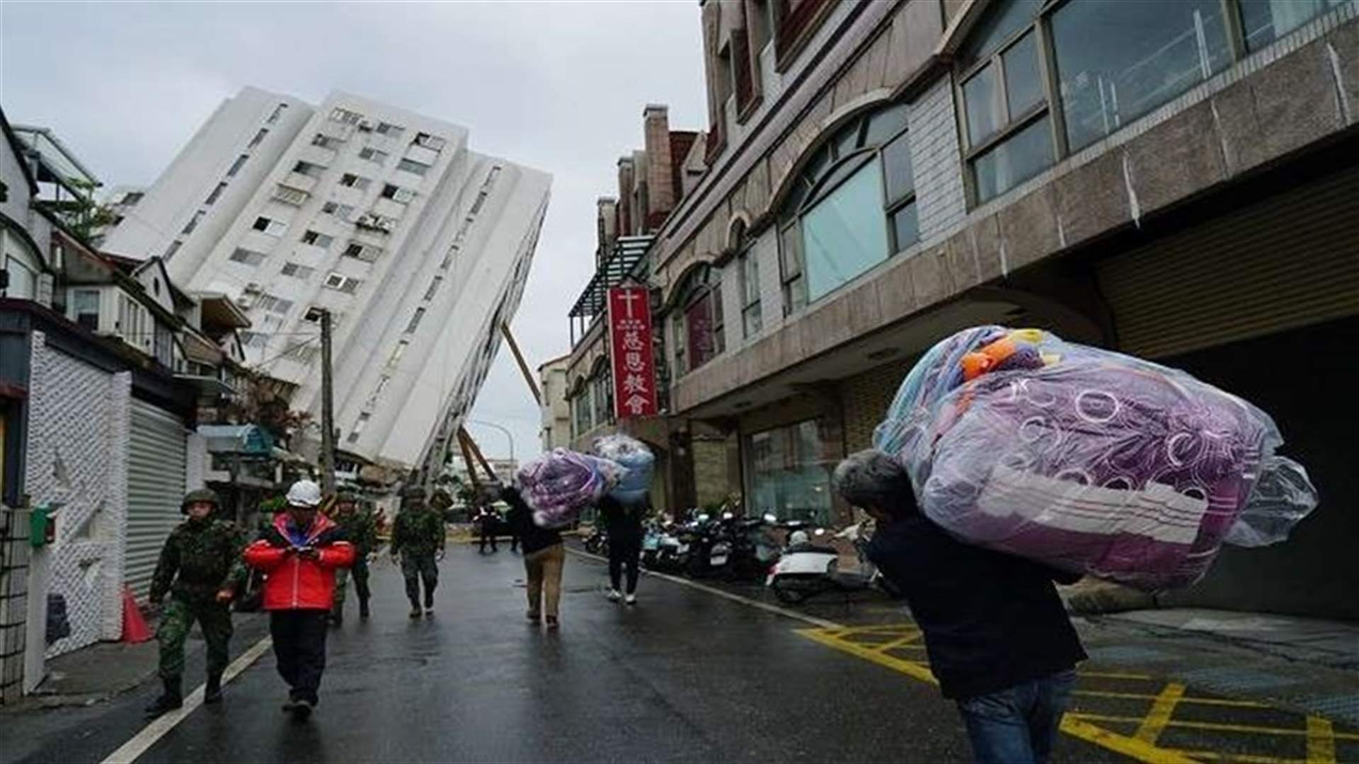 زلزال بقوة 5,6 درجات يضرب قبالة تايوان