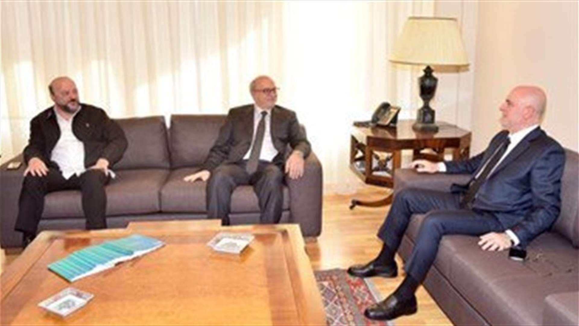 Khoury, Riachi, Fenianos meet over Cabinet formation